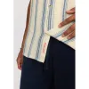 Short-sleeved Cuban Shirt / 3163 - Blue sold by Revolution