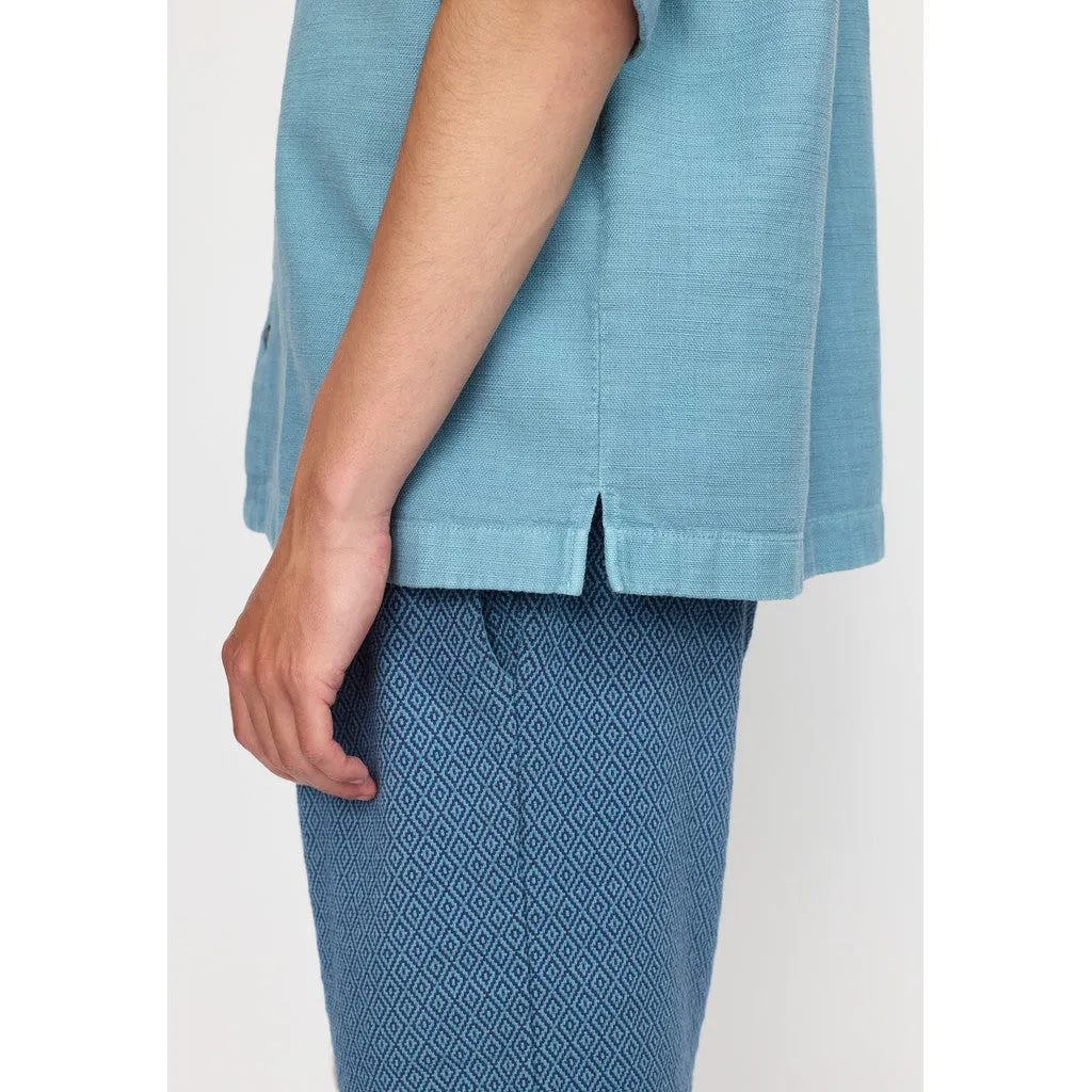 Oversize Short-sleeved Shirt / 3153 - Blue sold by Revolution product image thumbnail 5