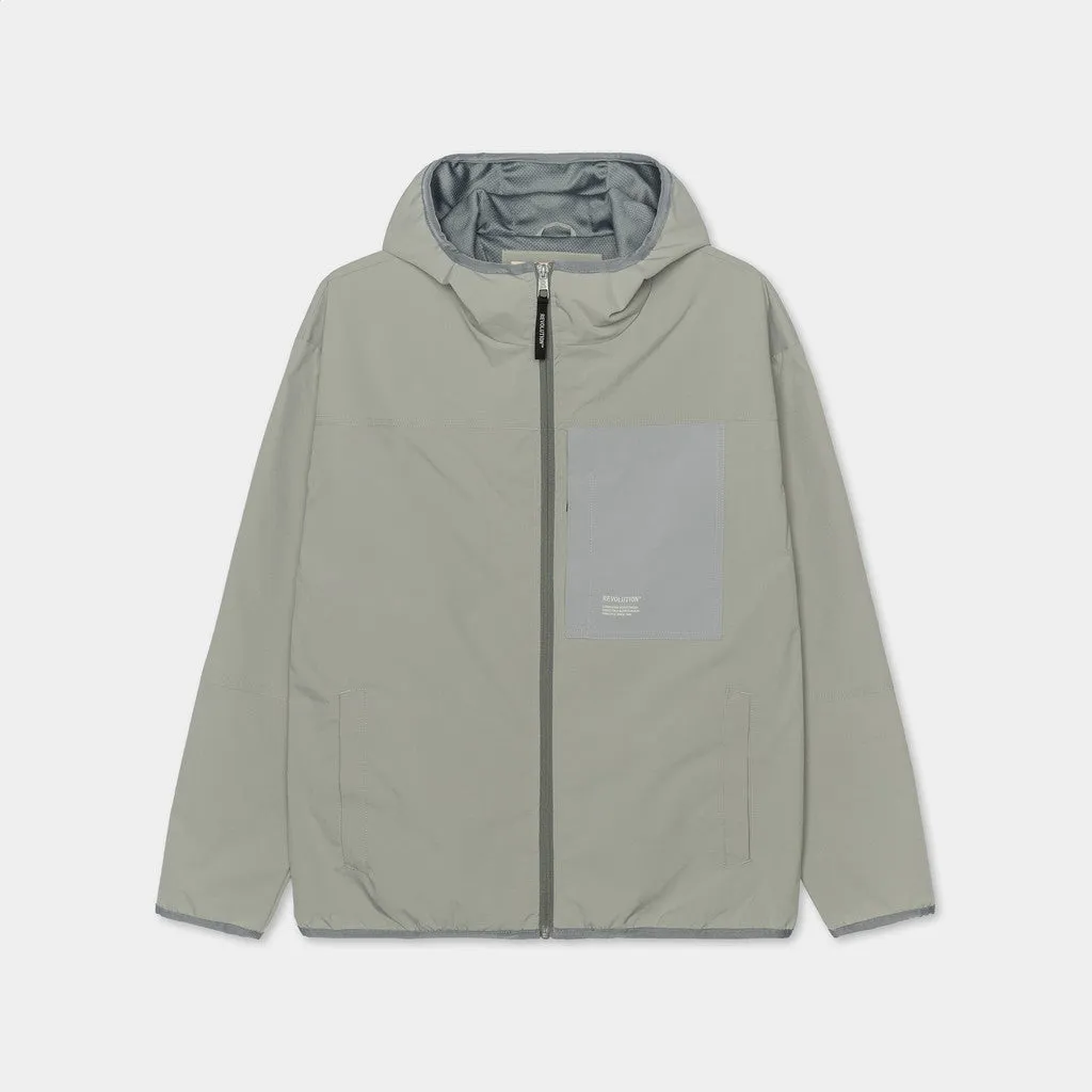 Hooded Track Jacket / 7838 - Lightgrey sold by Revolution