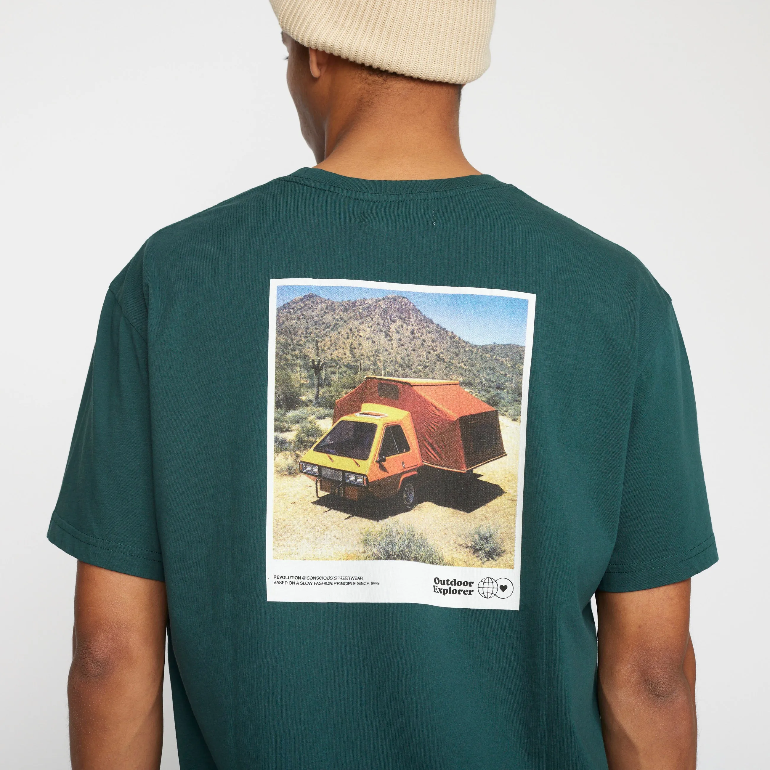 Printed T-shirt / 1382 WAG - Darkgreen sold by Revolution product image thumbnail 4