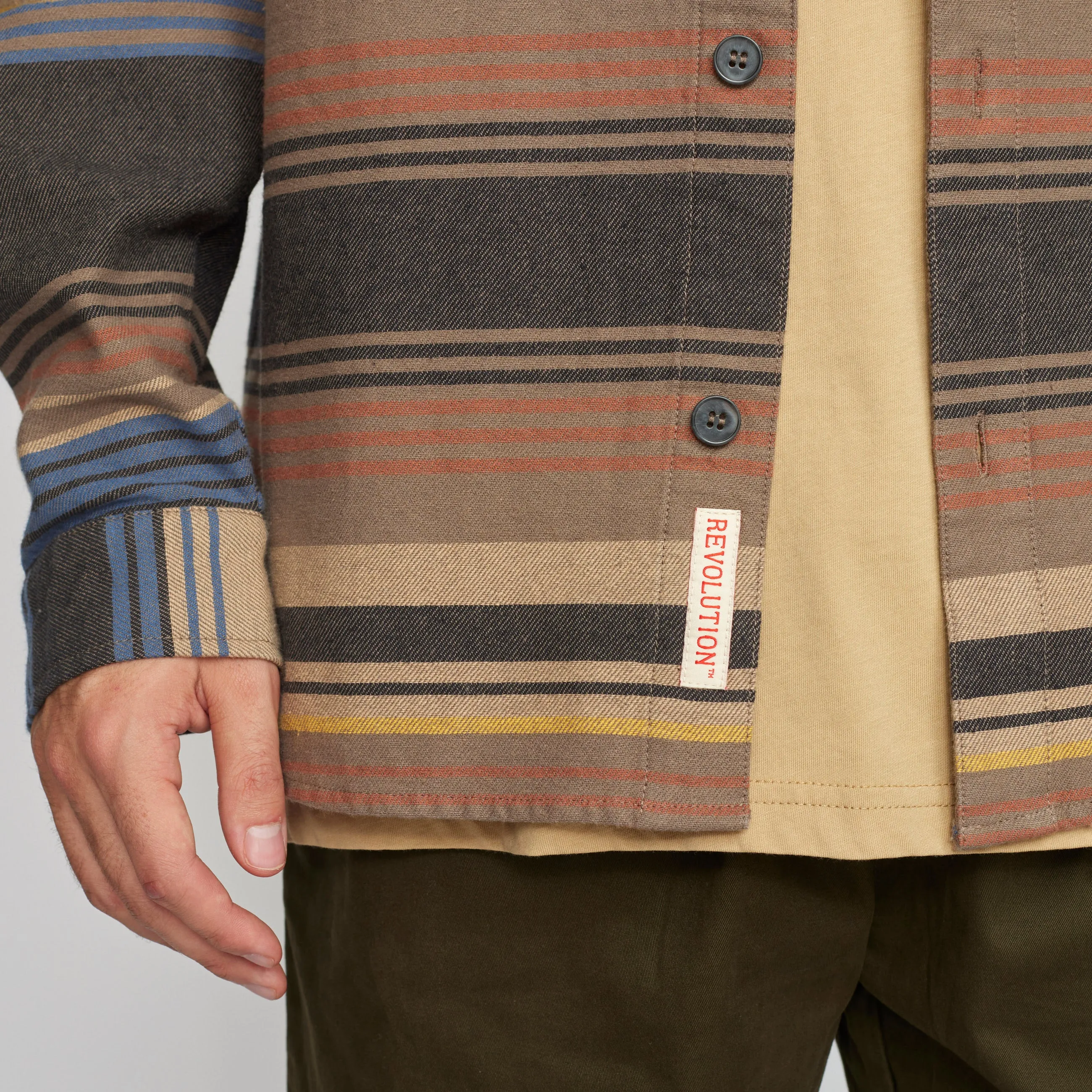 Casual Overshirt / 3146 - Blue sold by Revolution product image thumbnail 4