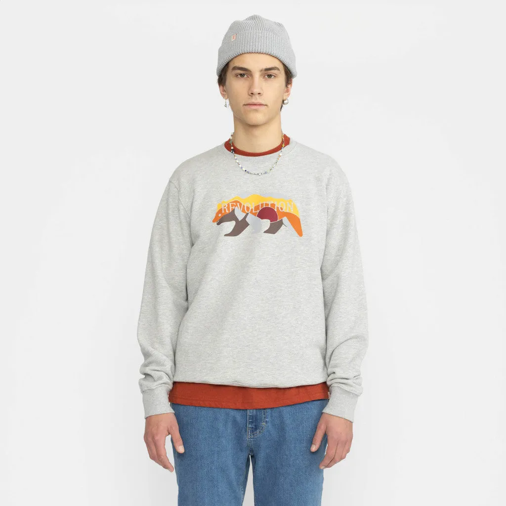 Crewneck / 2758 BEA - Grey-melange sold by Revolution product image thumbnail 2