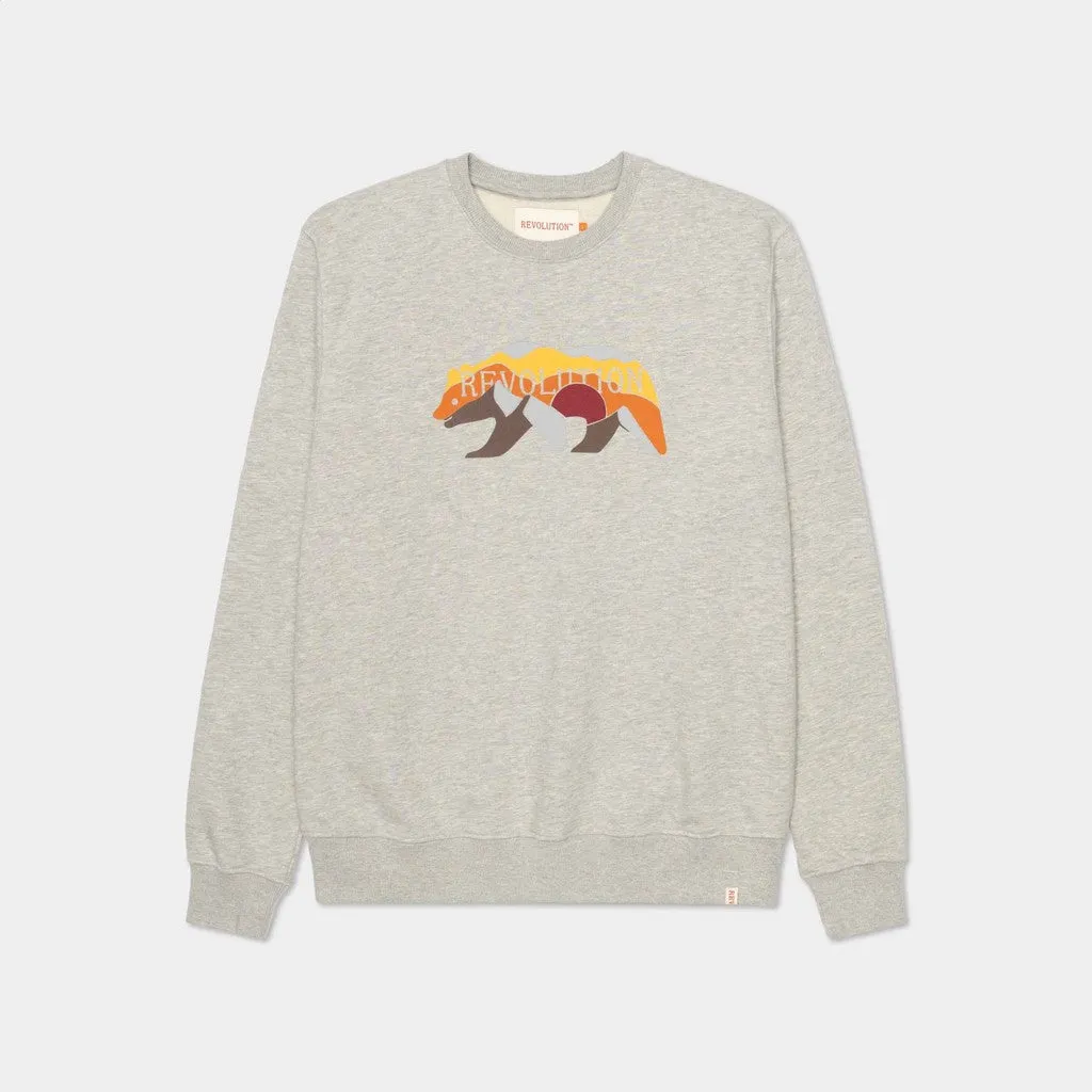 Crewneck / 2758 BEA - Grey-melange sold by Revolution