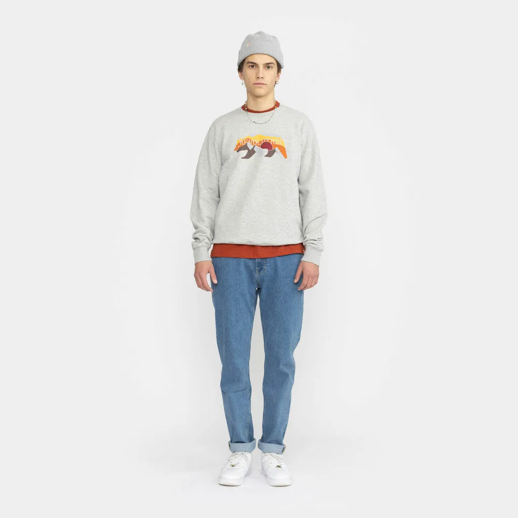 Crewneck / 2758 BEA - Grey-melange sold by Revolution product image thumbnail 3
