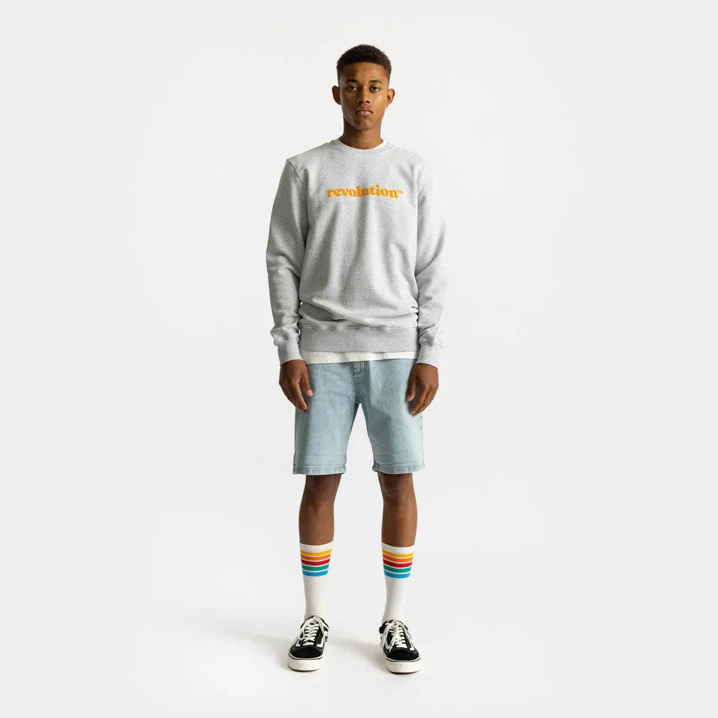 Crewneck / 2750 MIX - Lightgrey-melange sold by Revolution product image thumbnail 3