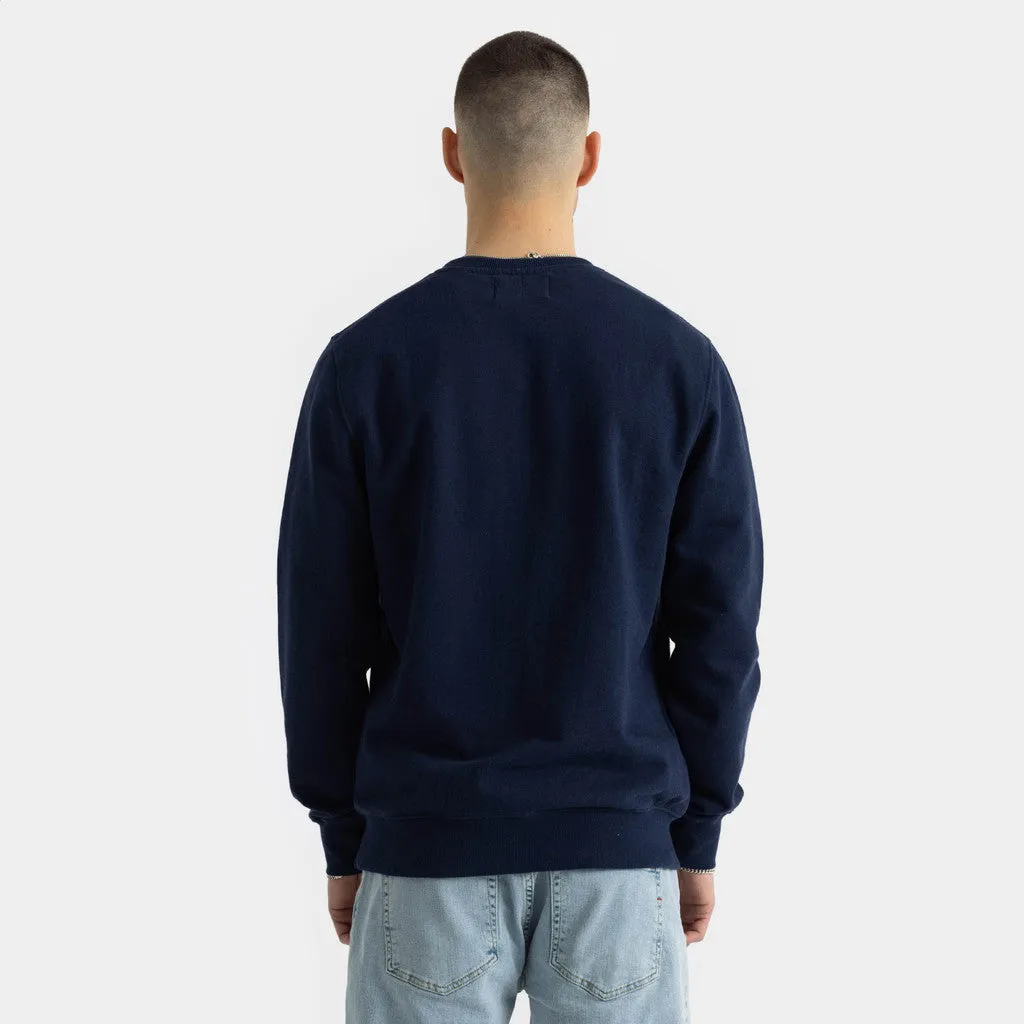 Crewneck / 2746 CAT - Navy-melange sold by Revolution product image thumbnail 4