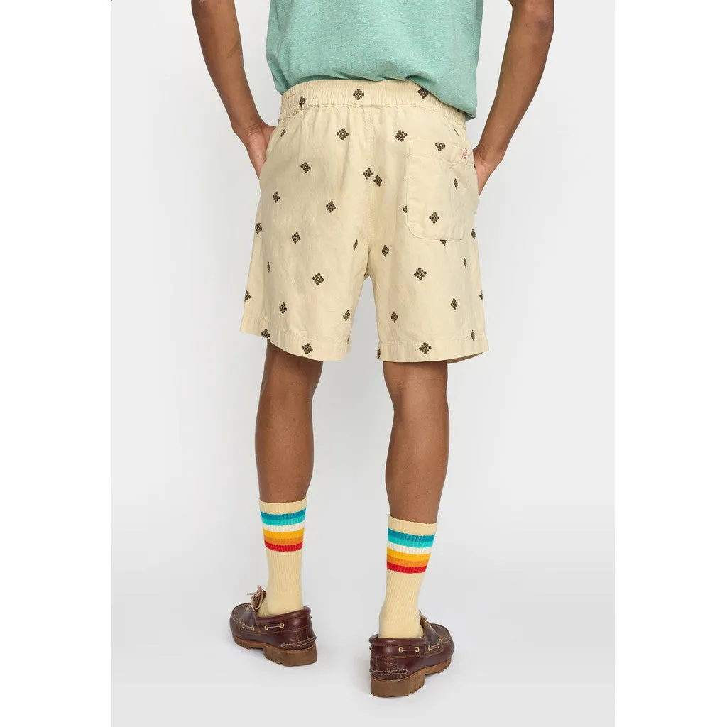 Linen Shorts / 4075 - Offwhite sold by Revolution product image thumbnail 2