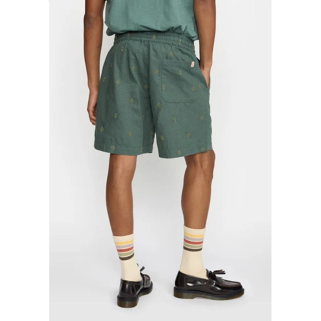Linen Shorts / 4075 - Dustgreen sold by Revolution product image thumbnail 2