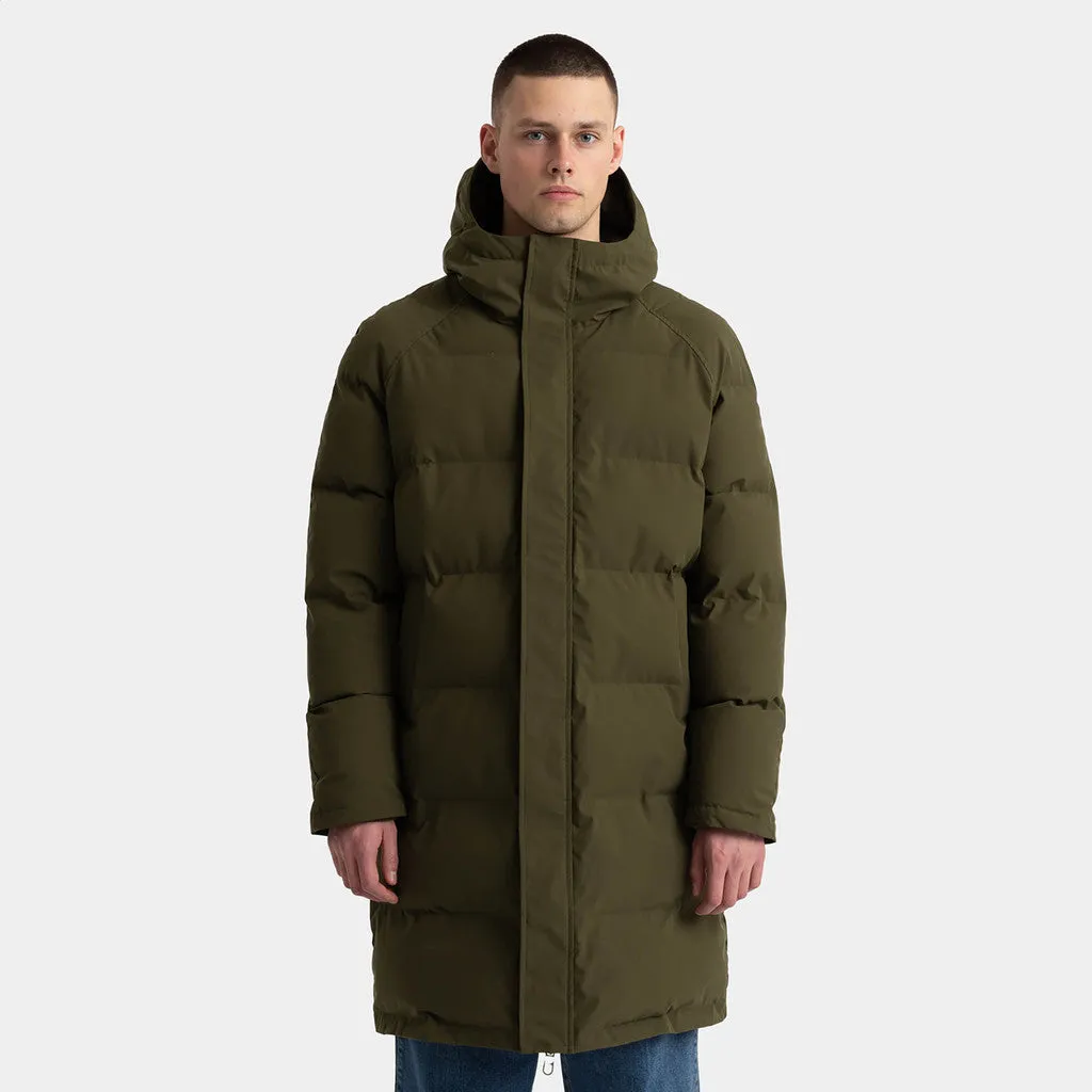 Long Puffer Jacket / 7790 - Army sold by Revolution product image thumbnail 2