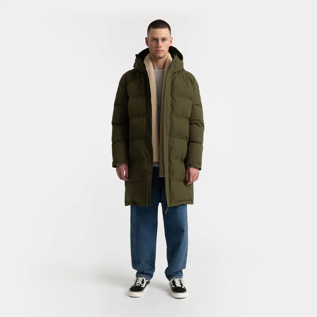 Long Puffer Jacket / 7790 - Army sold by Revolution product image thumbnail 3