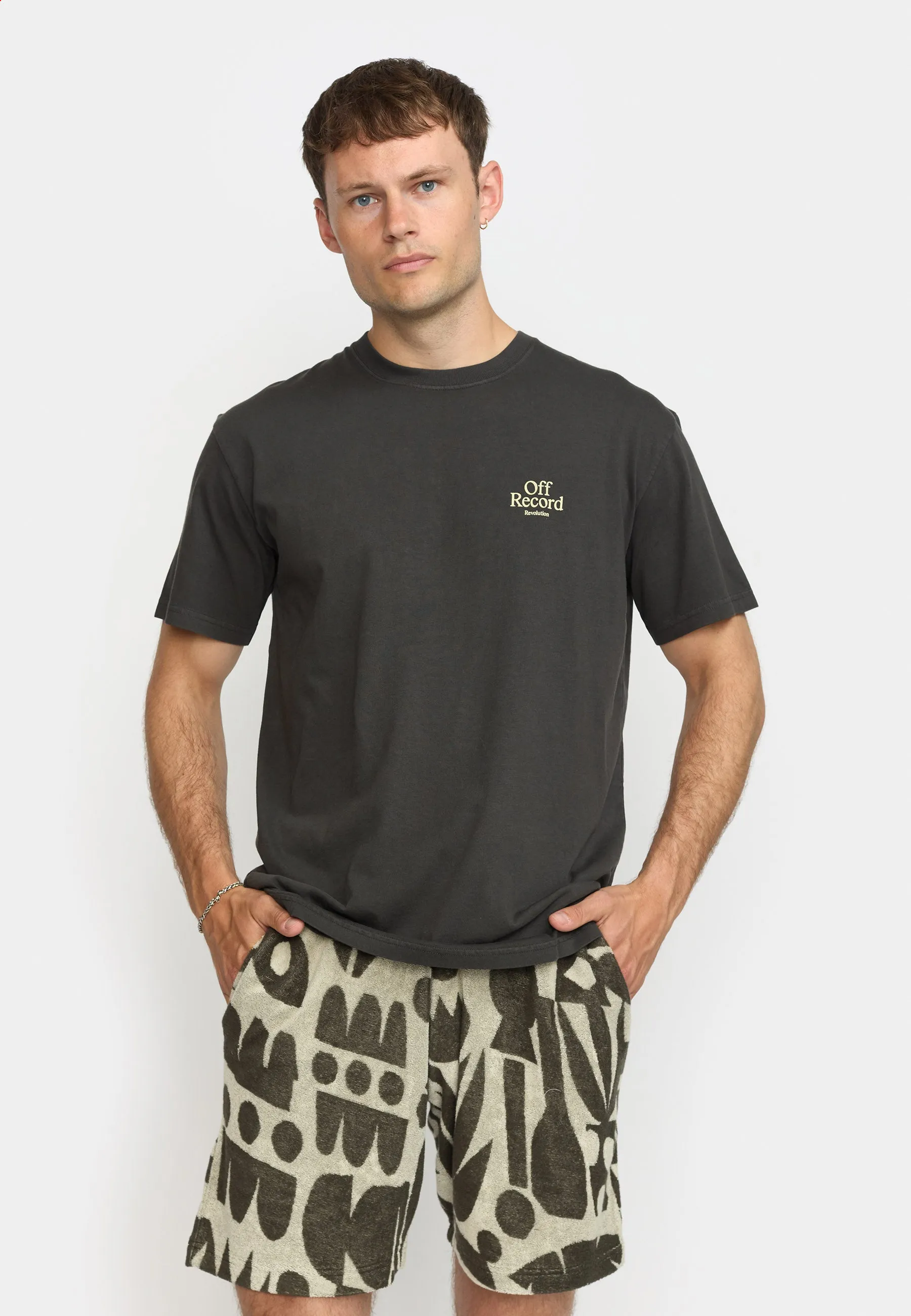 Printed T-shirt / 1389 REC - Black sold by Revolution product image thumbnail 4