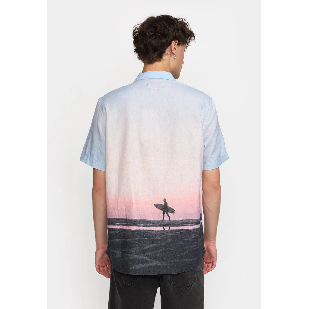 Short-sleeved Cuban Shirt / 3173 - Pink sold by Revolution product image thumbnail 3