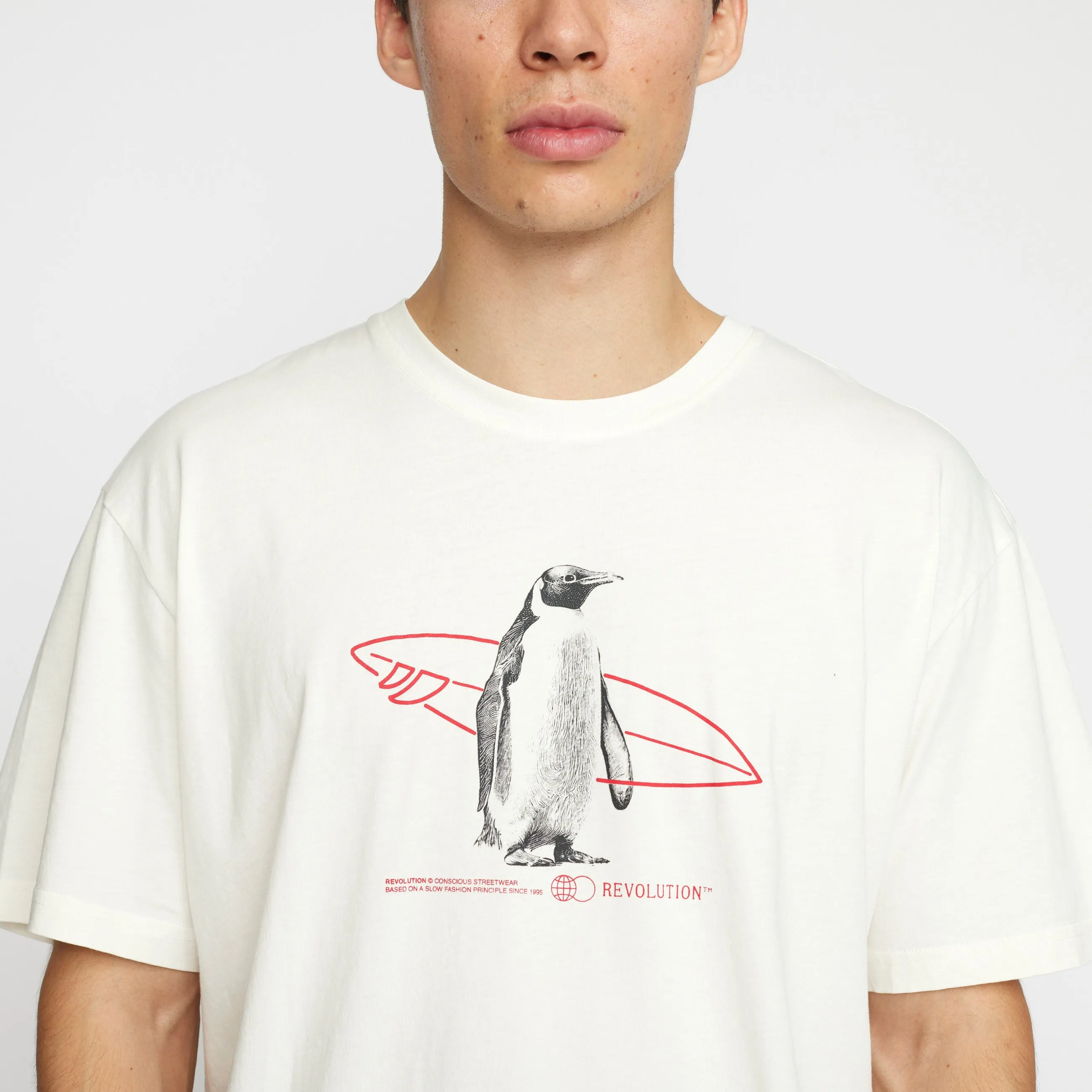 Loose t-shirt / 1371 PIN - Offwhite sold by Revolution