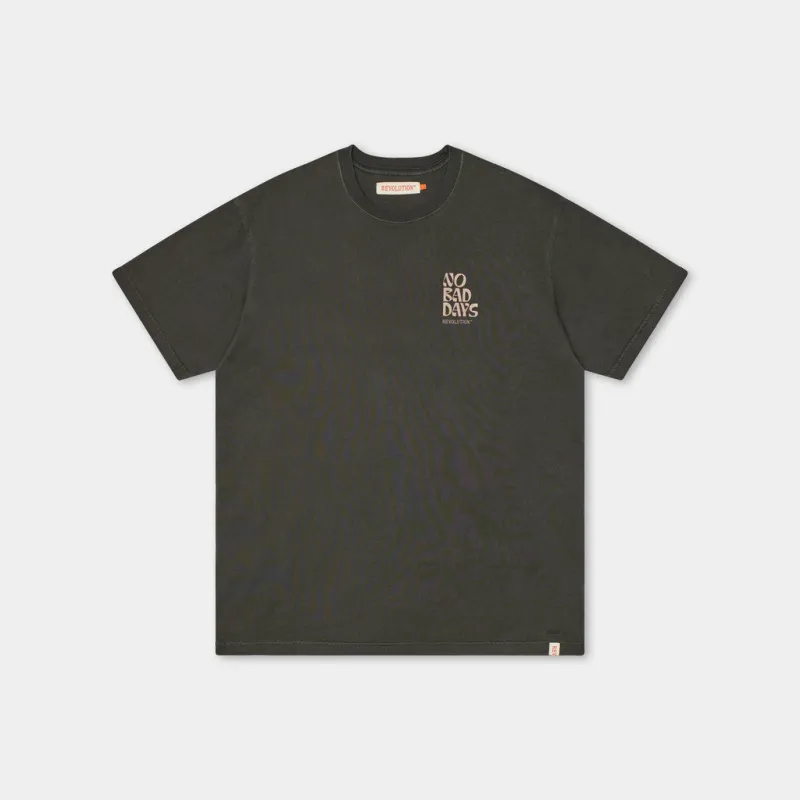 Loose T-shirt / 1372 BAD - Black sold by Revolution
