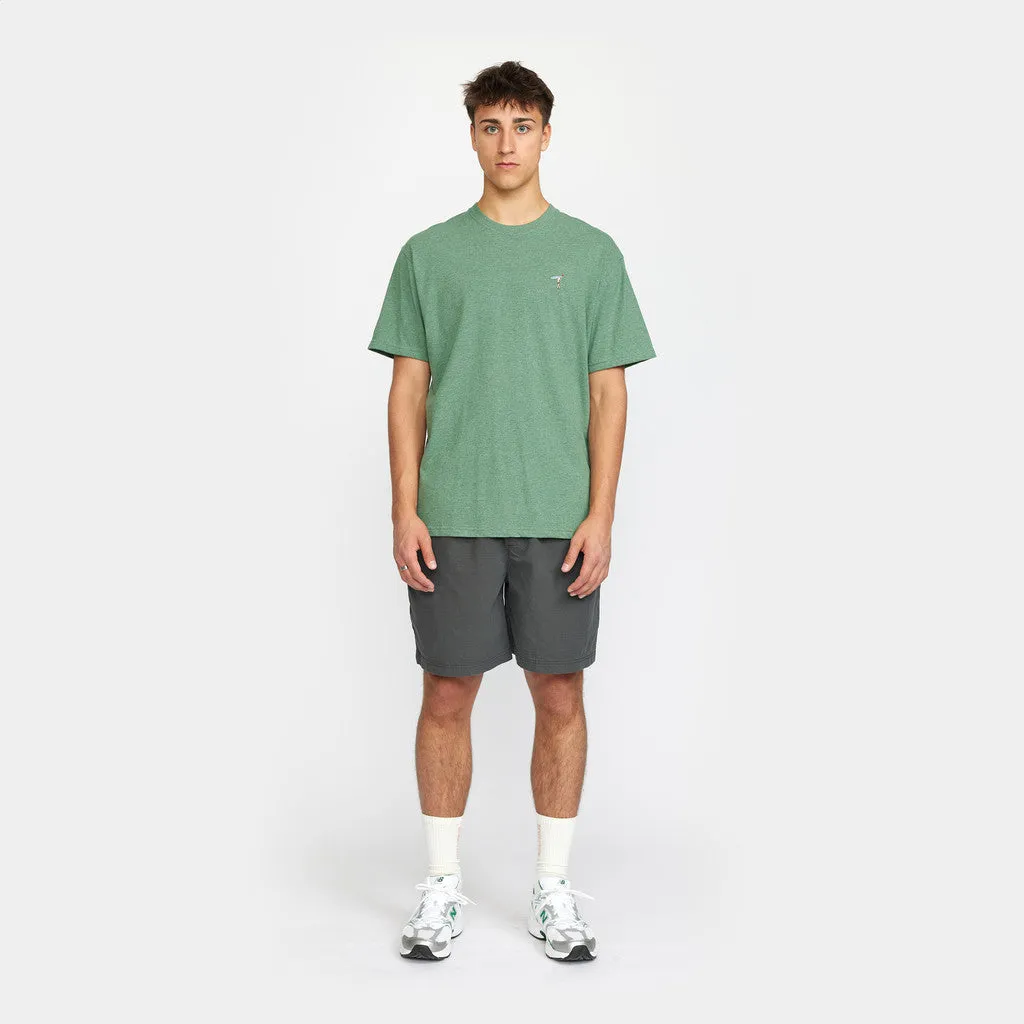 Loose T-shirt / 1366 GIR - Dustgreen-melange sold by Revolution product image thumbnail 5