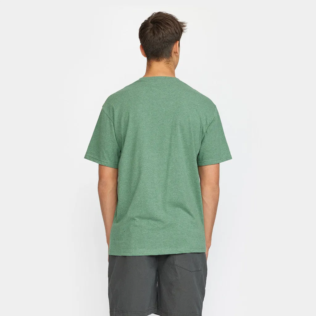 Loose T-shirt / 1366 GIR - Dustgreen-melange sold by Revolution product image thumbnail 4