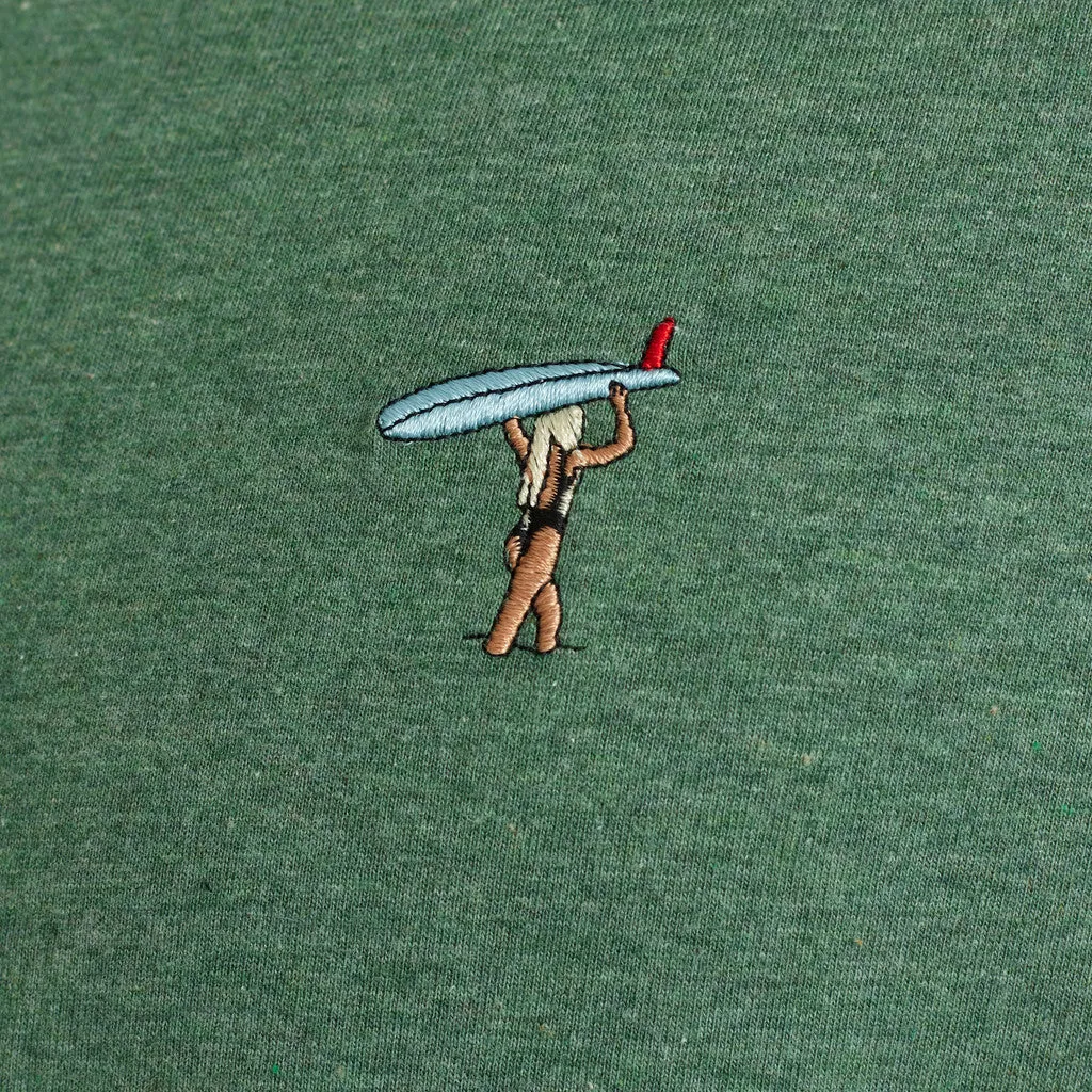 Loose T-shirt / 1366 GIR - Dustgreen-melange sold by Revolution product image thumbnail 2