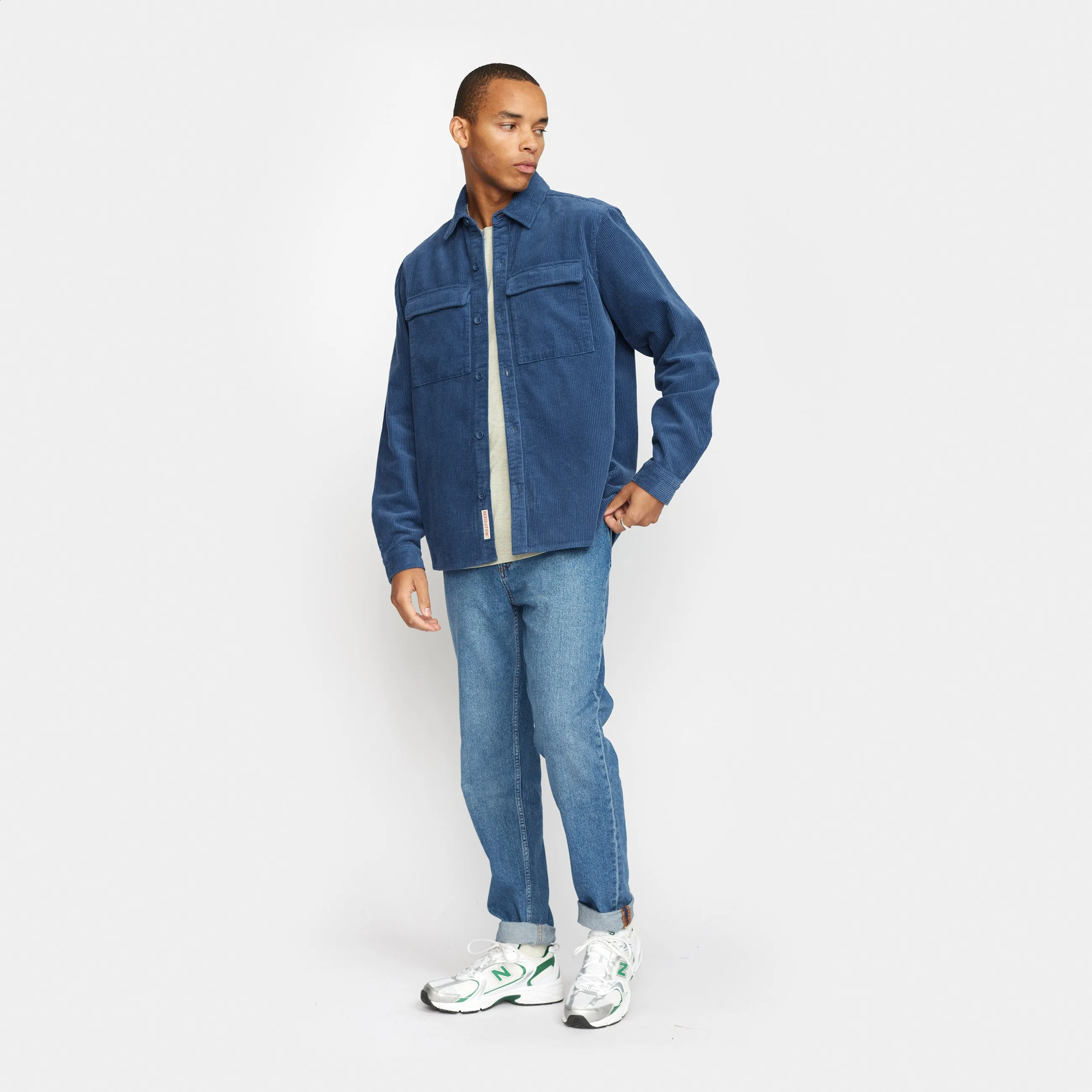 Utility Overshirt / 3776 - Blue sold by Revolution product image thumbnail 2