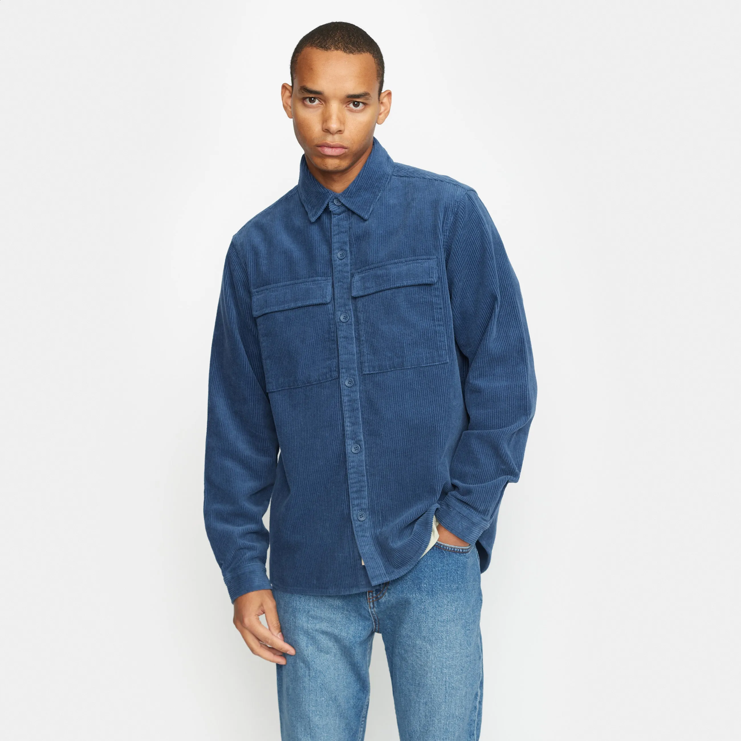 Utility Overshirt / 3776 - Blue sold by Revolution