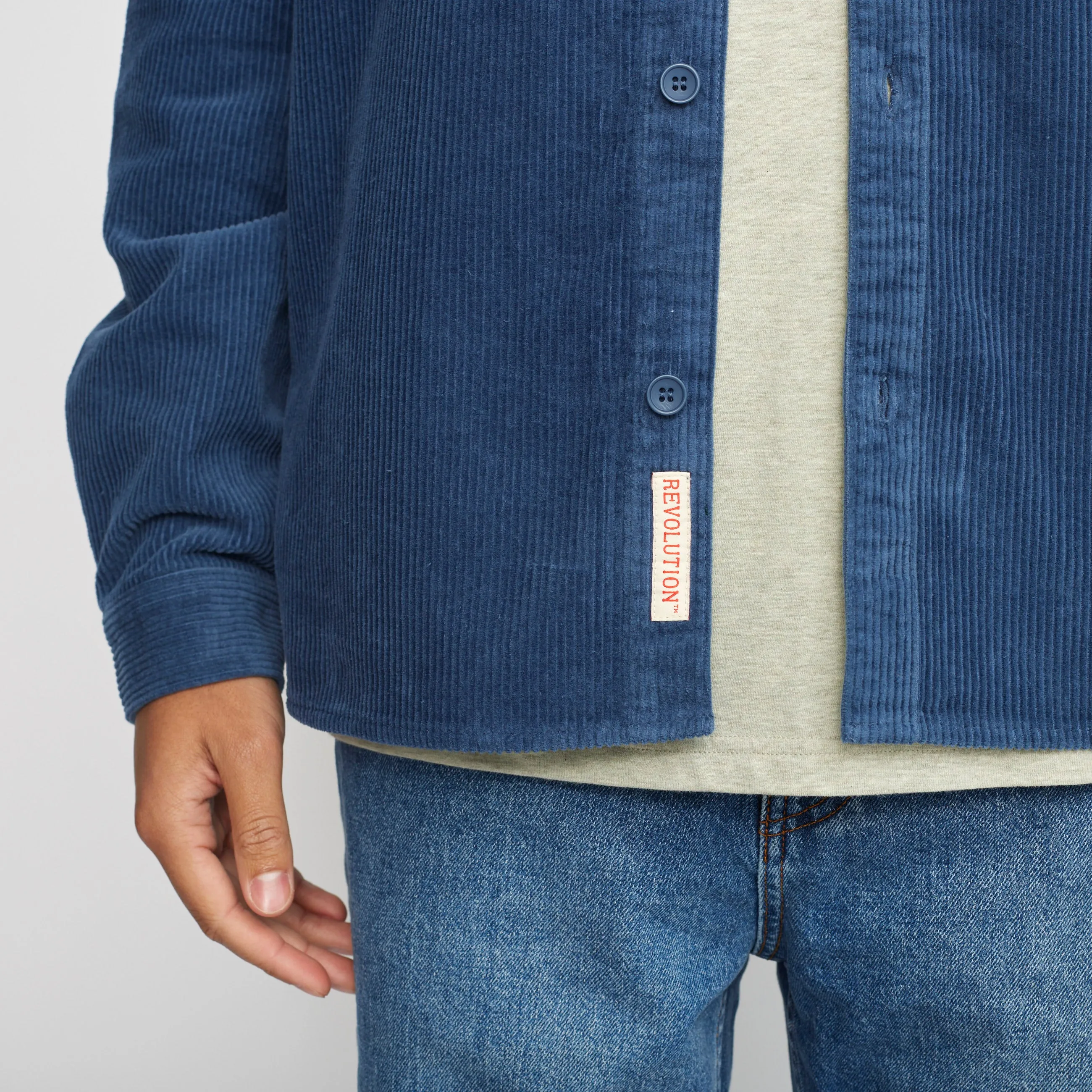 Utility Overshirt / 3776 - Blue sold by Revolution product image thumbnail 4