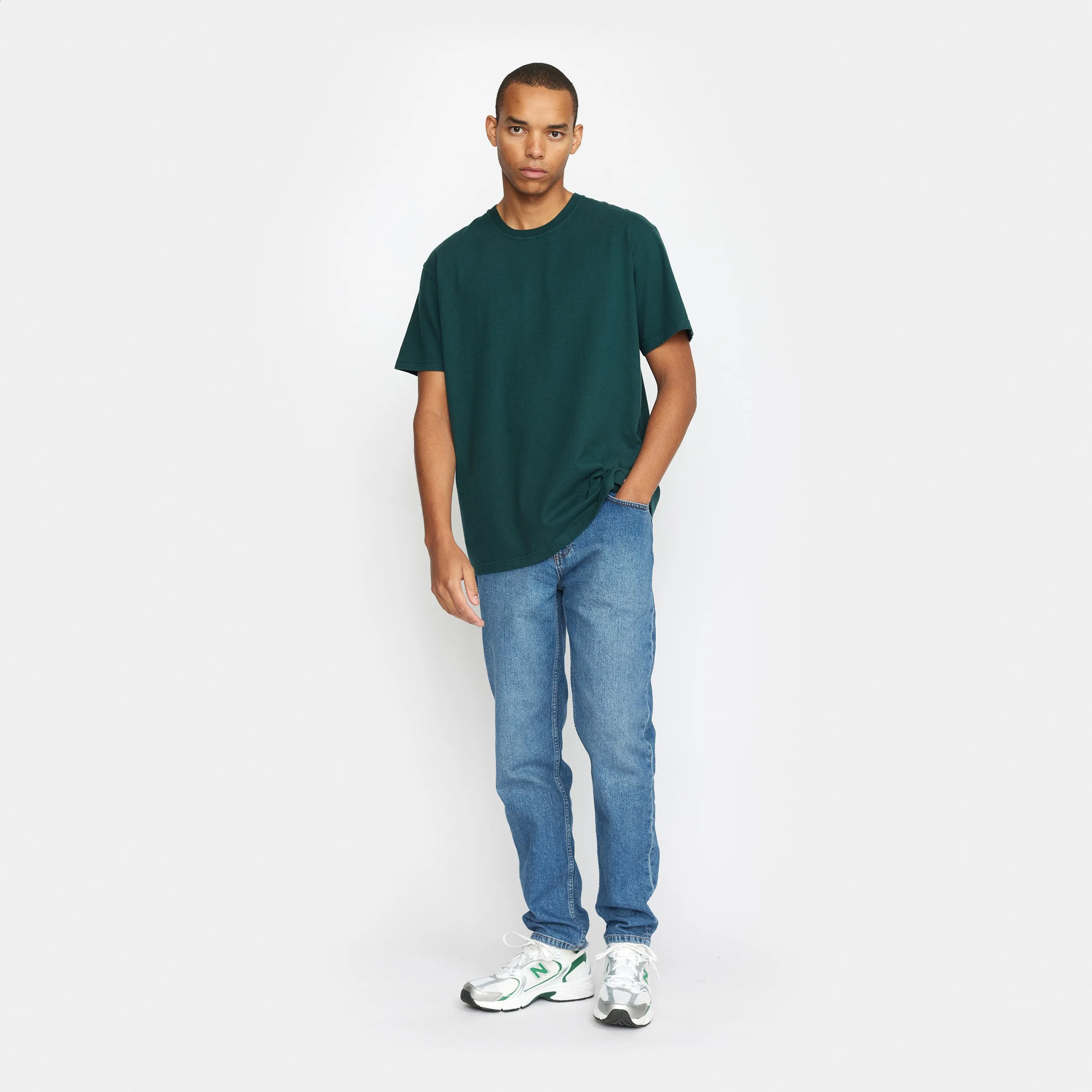 Loose T-shirt / 1060 REV - Darkgreen sold by Revolution product image thumbnail 2