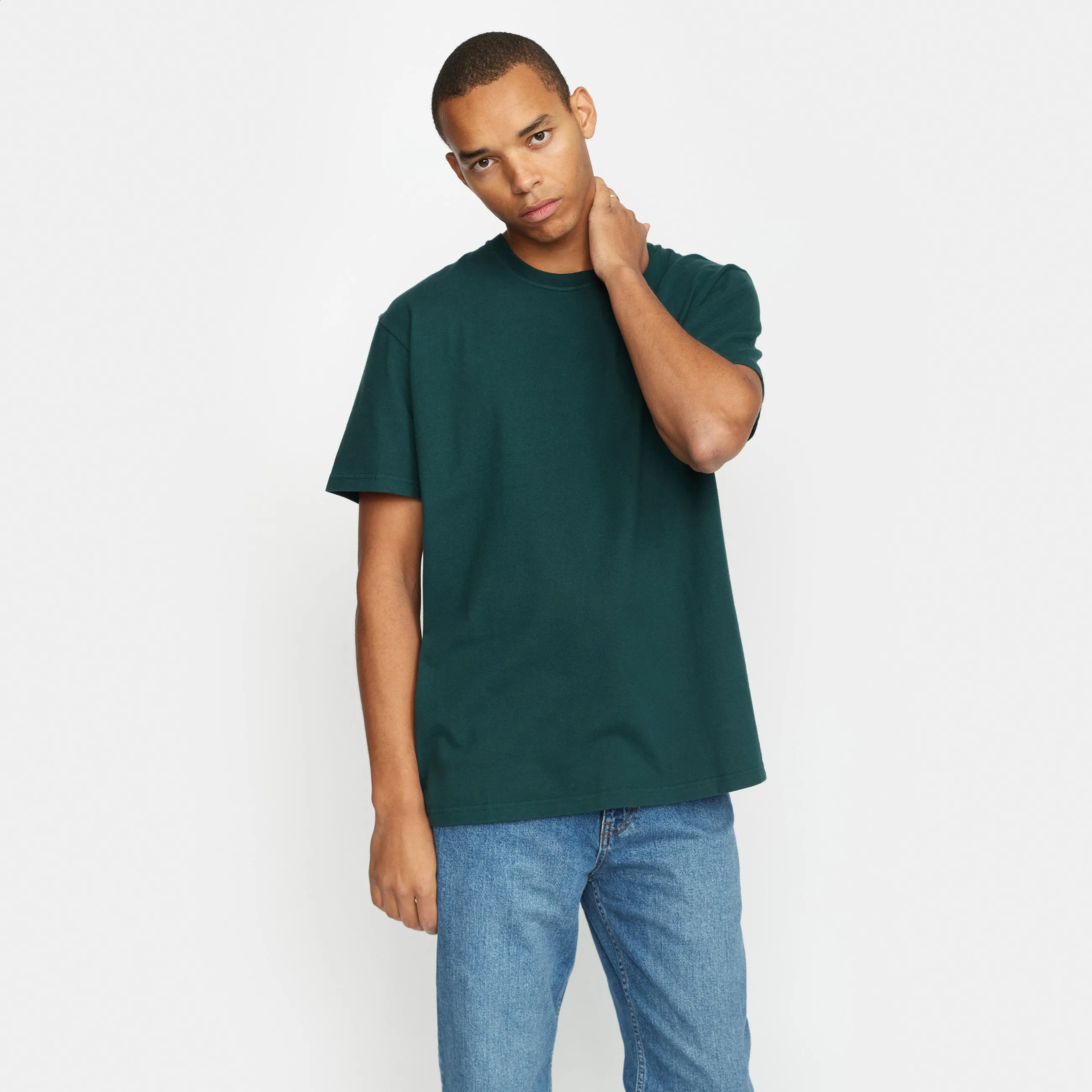 Loose T-shirt / 1060 REV - Darkgreen sold by Revolution