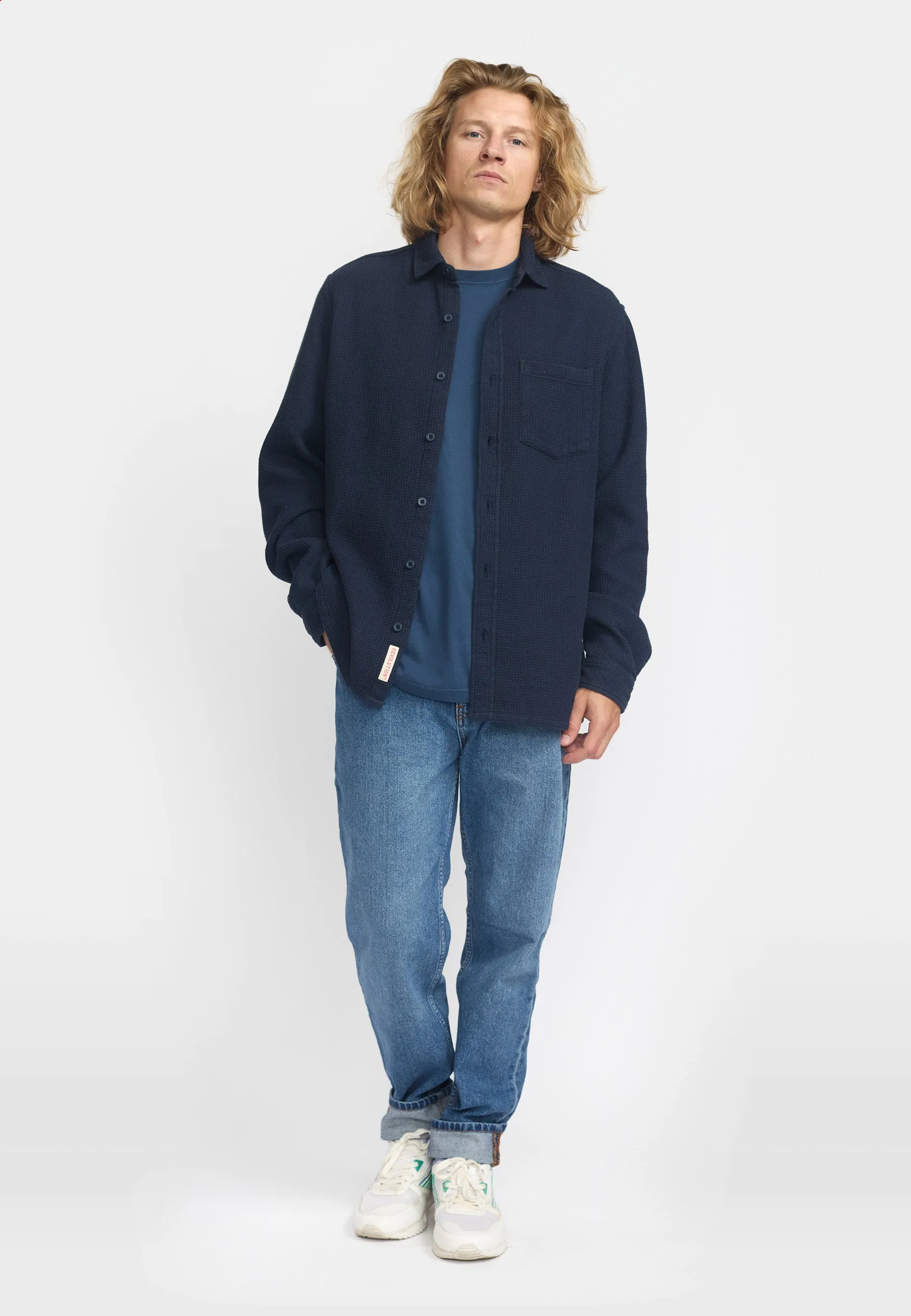 Loose Shirt / 3187 - Navy sold by Revolution product image thumbnail 3
