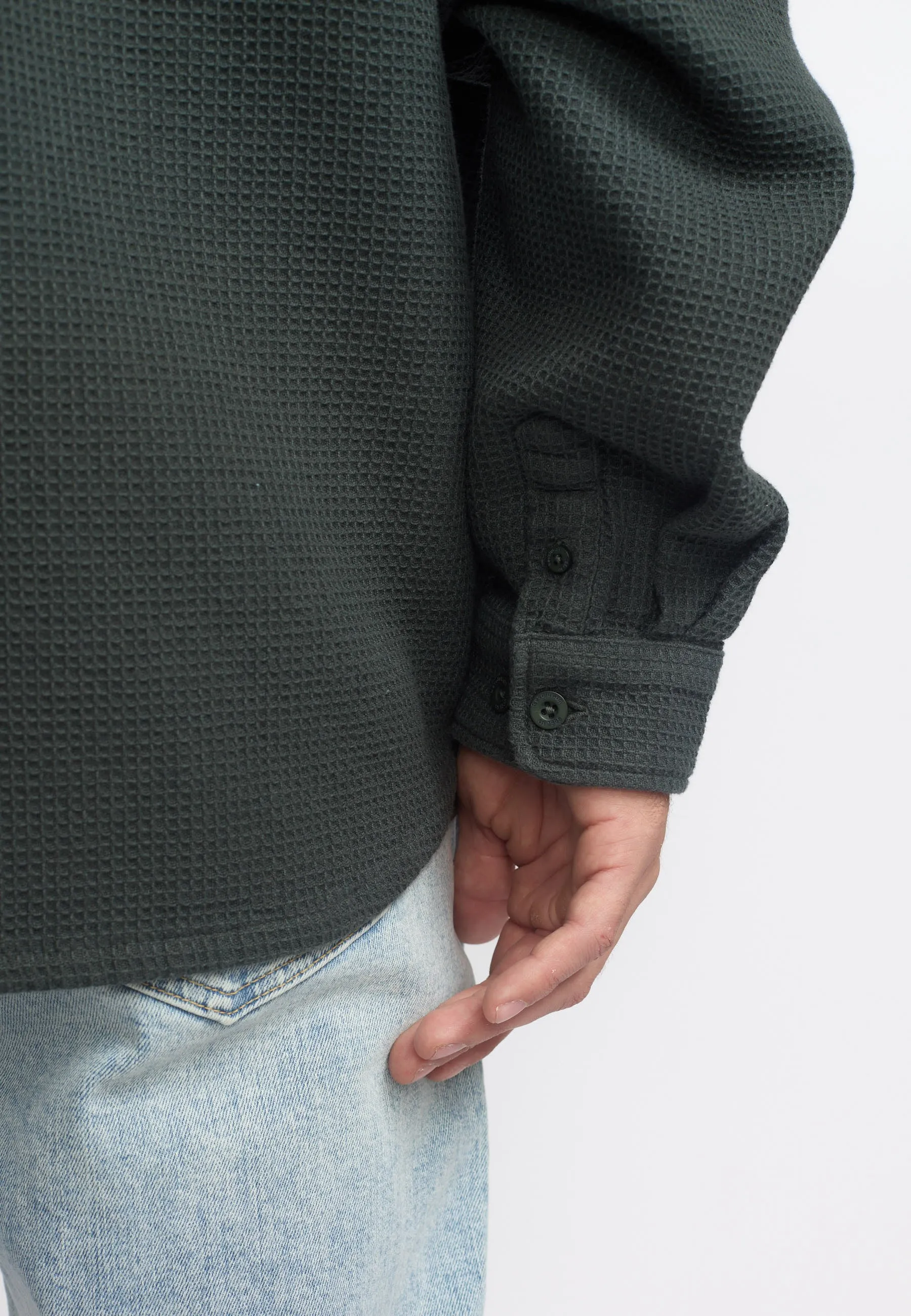 Loose Shirt / 3187 - Darkgrey sold by Revolution product image thumbnail 5