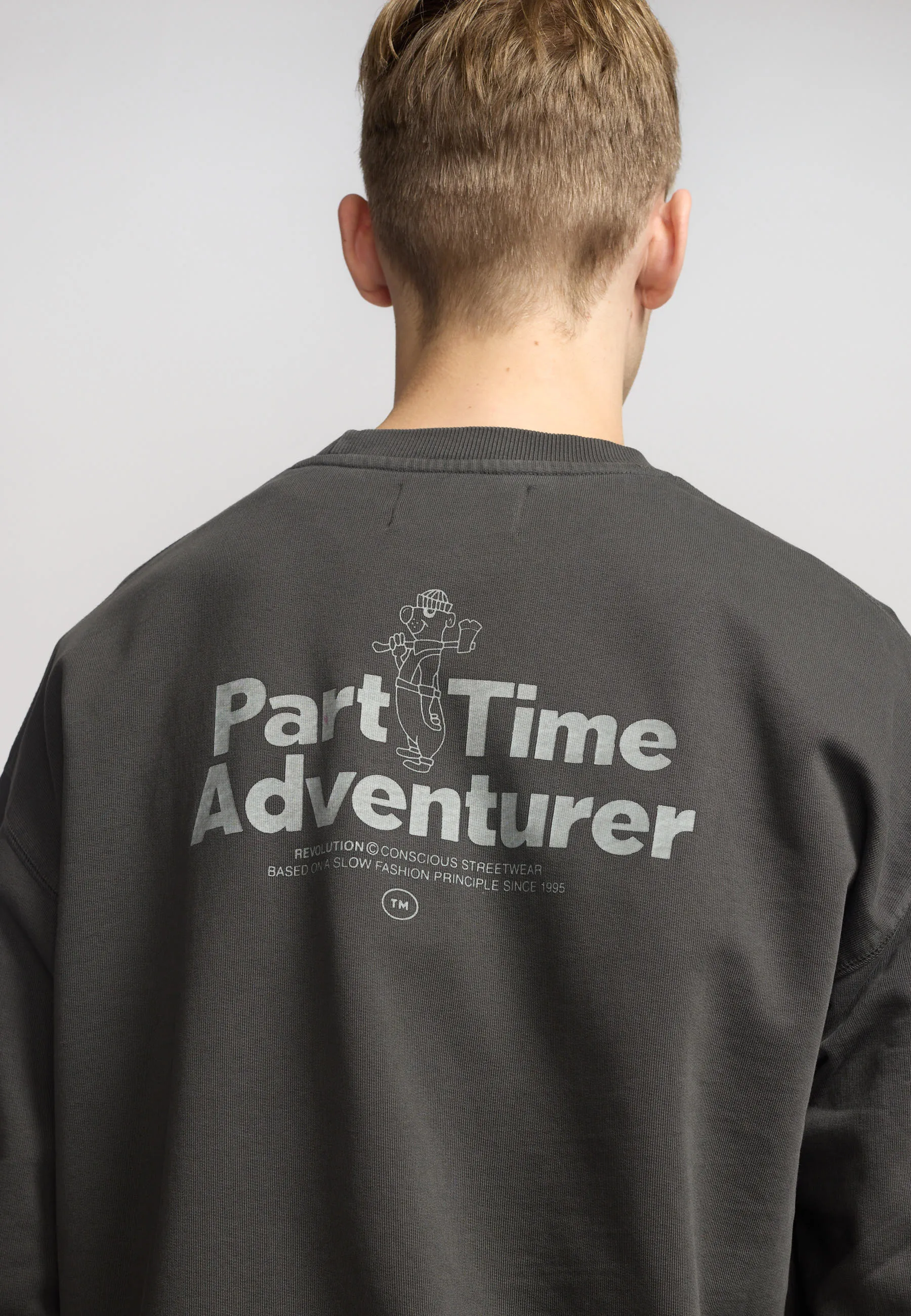 Printed Crewneck / 2791 PAR - Black sold by Revolution product image thumbnail 2