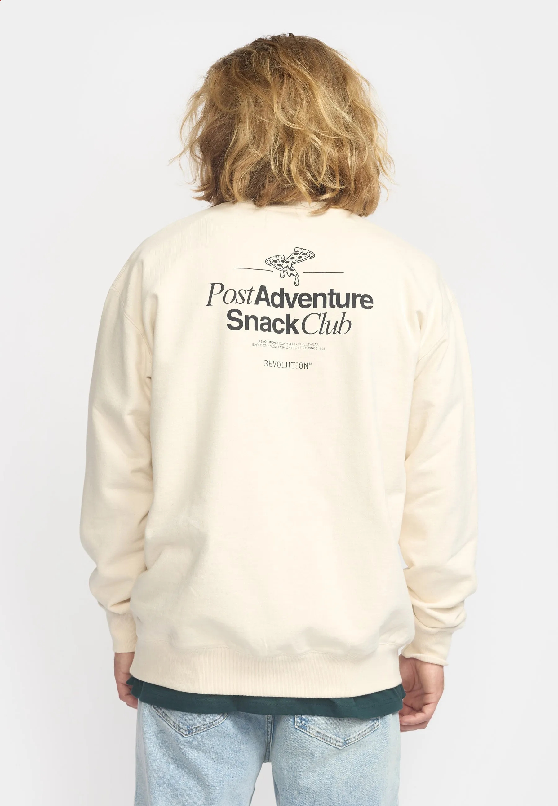 Printed Crewneck / 2790 SNA - Offwhite sold by Revolution product image thumbnail 5