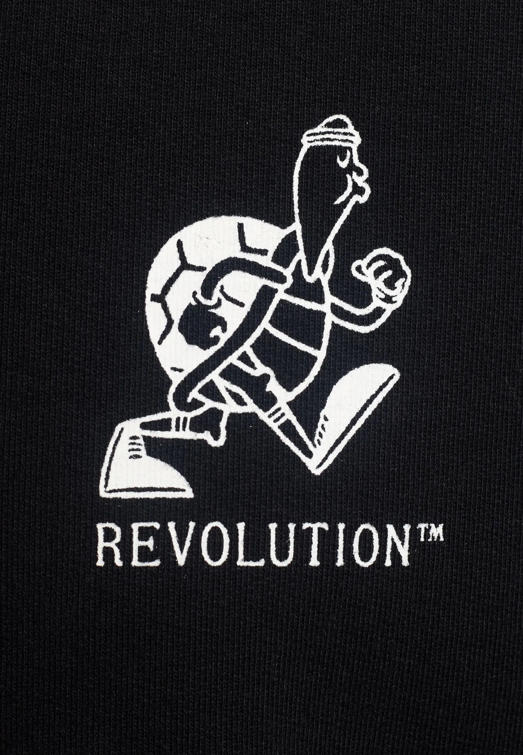 Printed Crewneck / 2790 SLO - Black sold by Revolution product image thumbnail 3