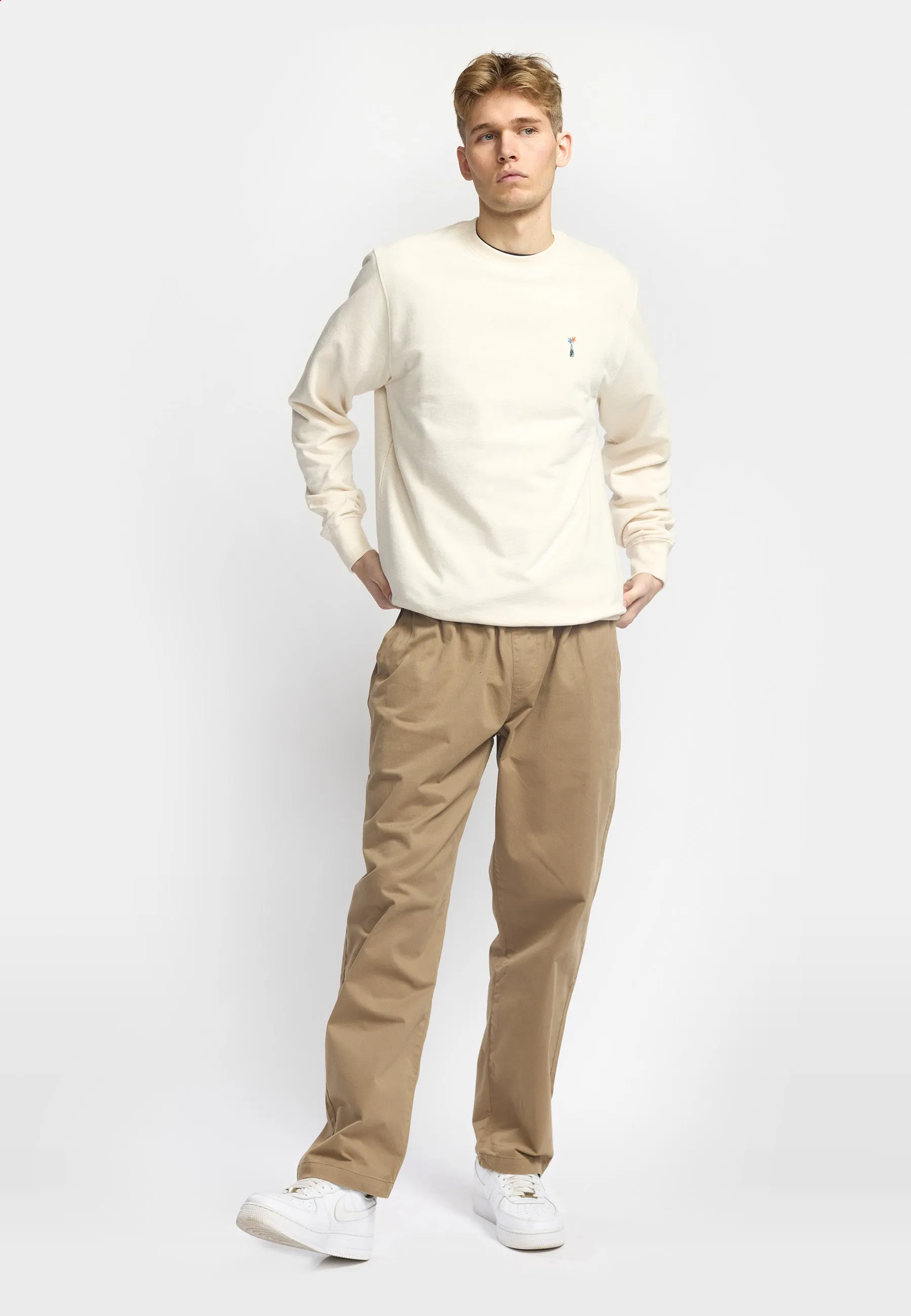 Application Sweatshirt / 2789 FLO - Offwhite-melange sold by Revolution product image thumbnail 5