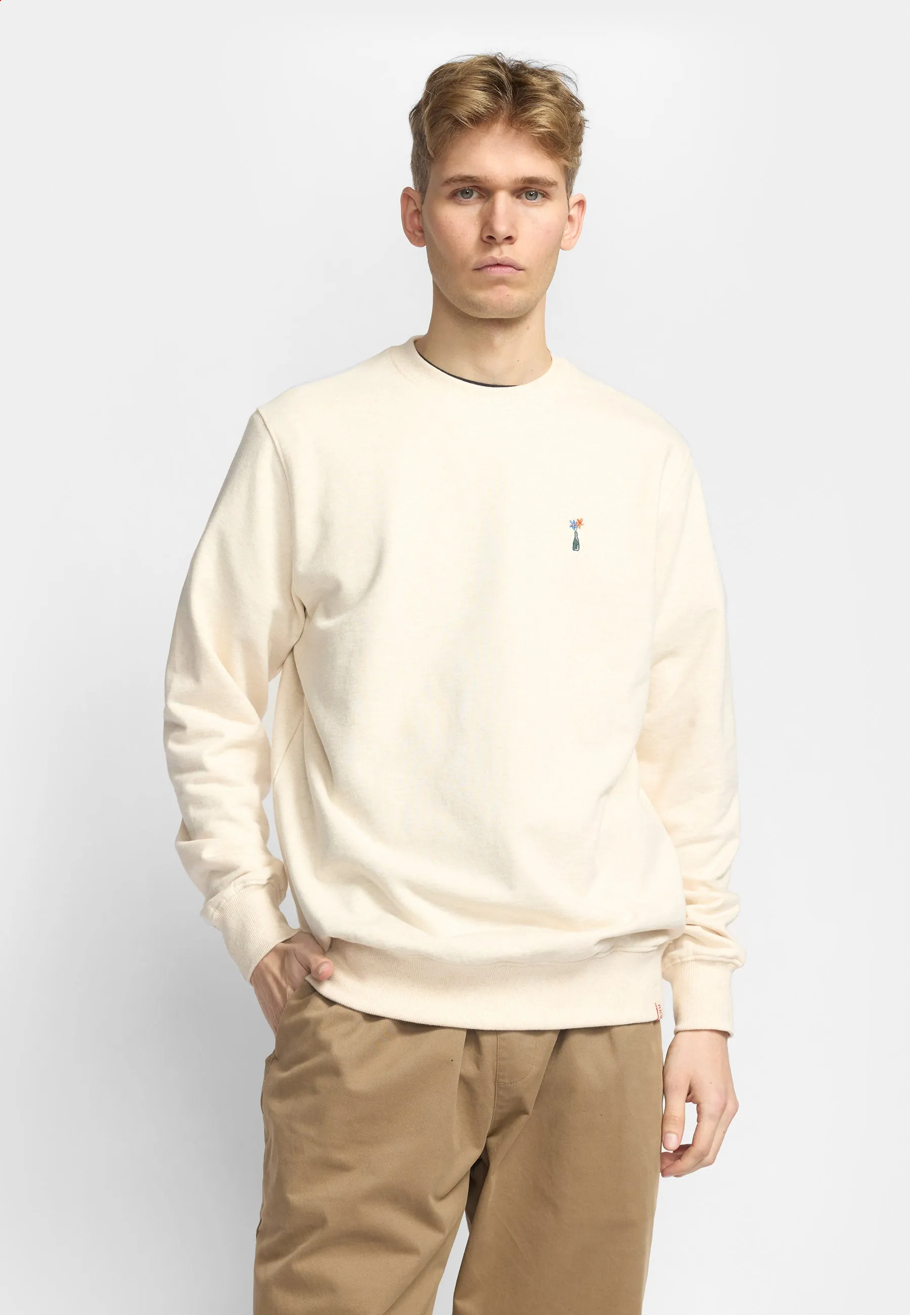 Application Sweatshirt / 2789 FLO - Offwhite-melange sold by Revolution product image thumbnail 3
