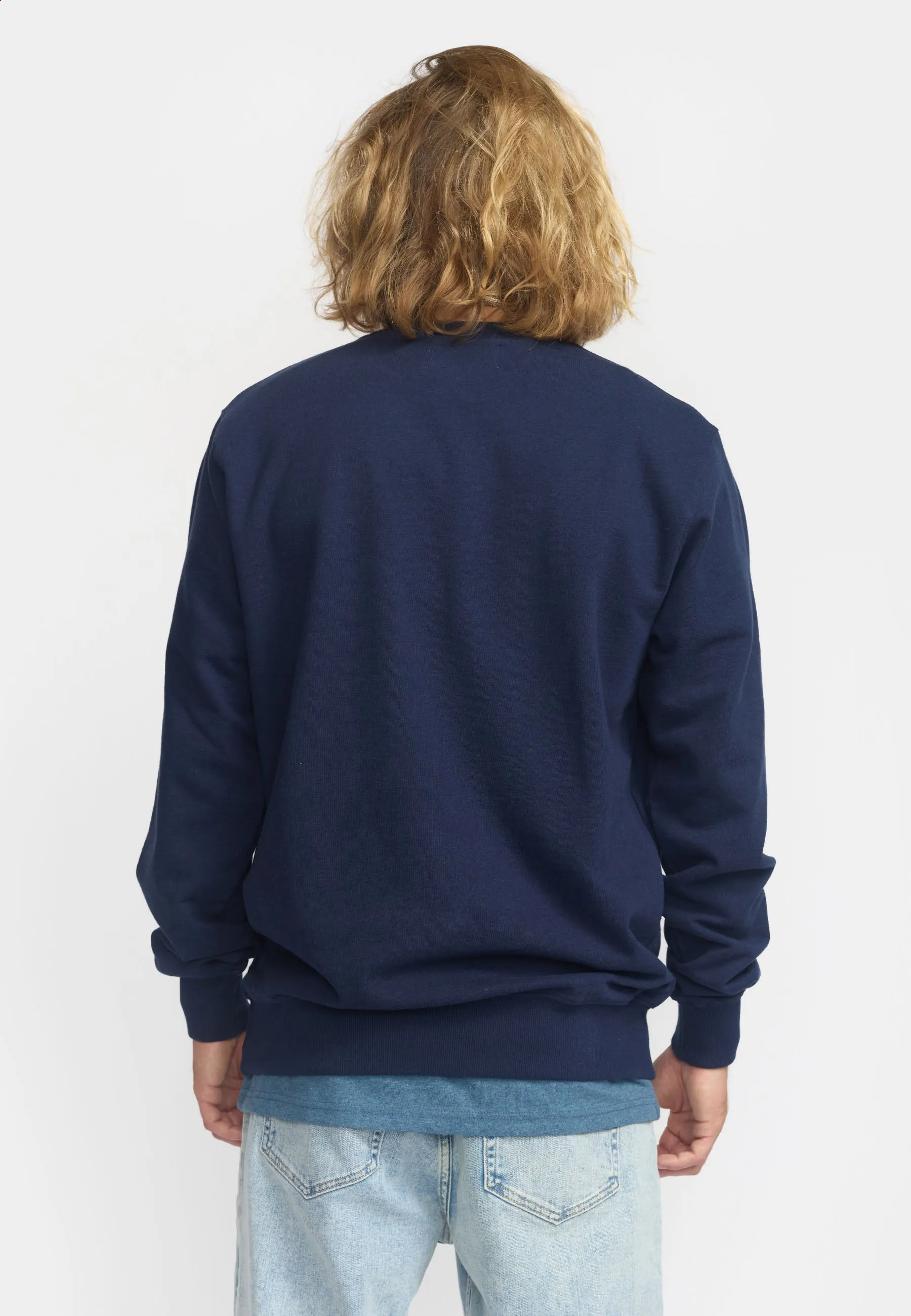Application Sweatshirt / 2789 DUC - Navy-melange sold by Revolution product image thumbnail 4