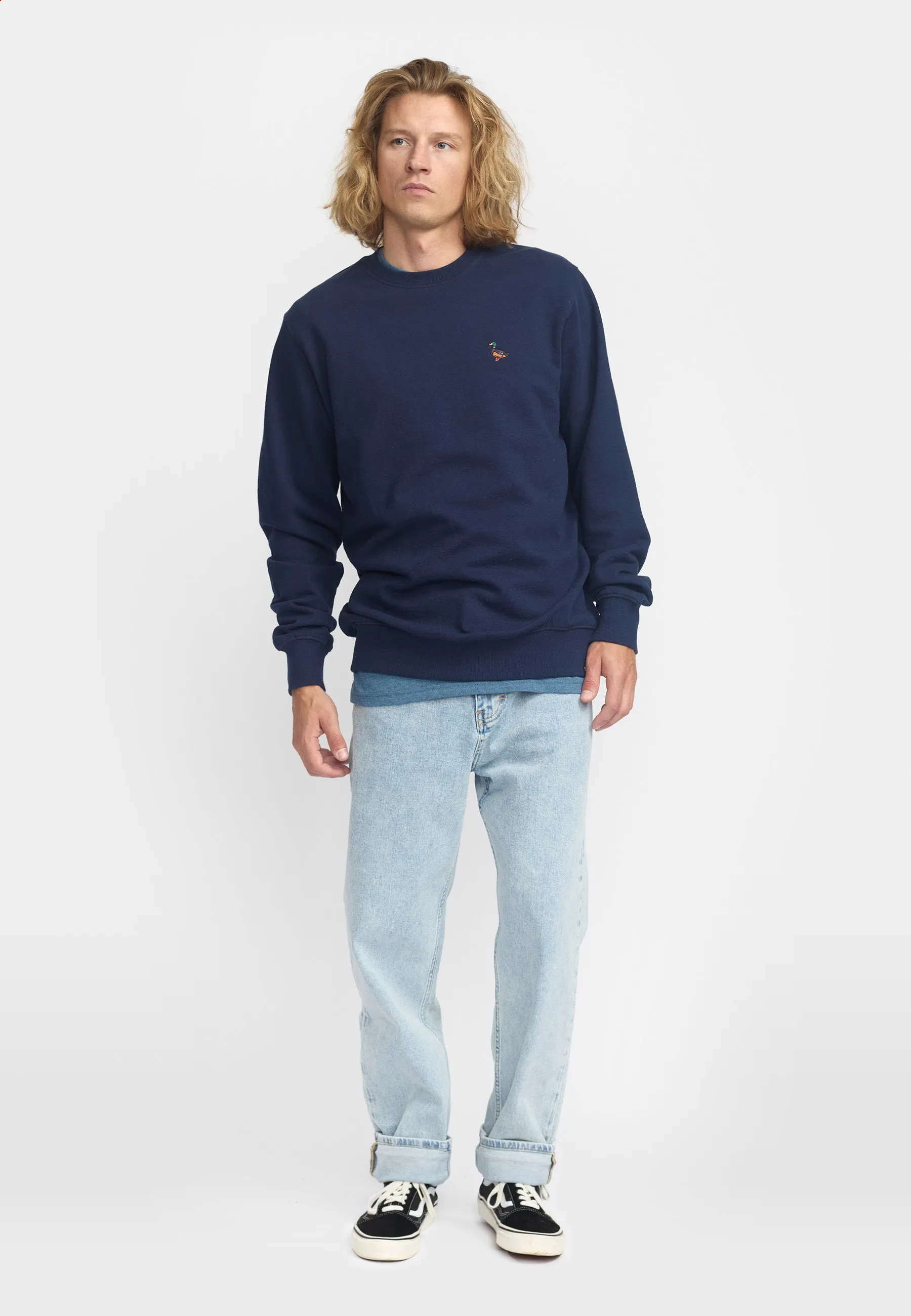 Application Sweatshirt / 2789 DUC - Navy-melange sold by Revolution product image thumbnail 5