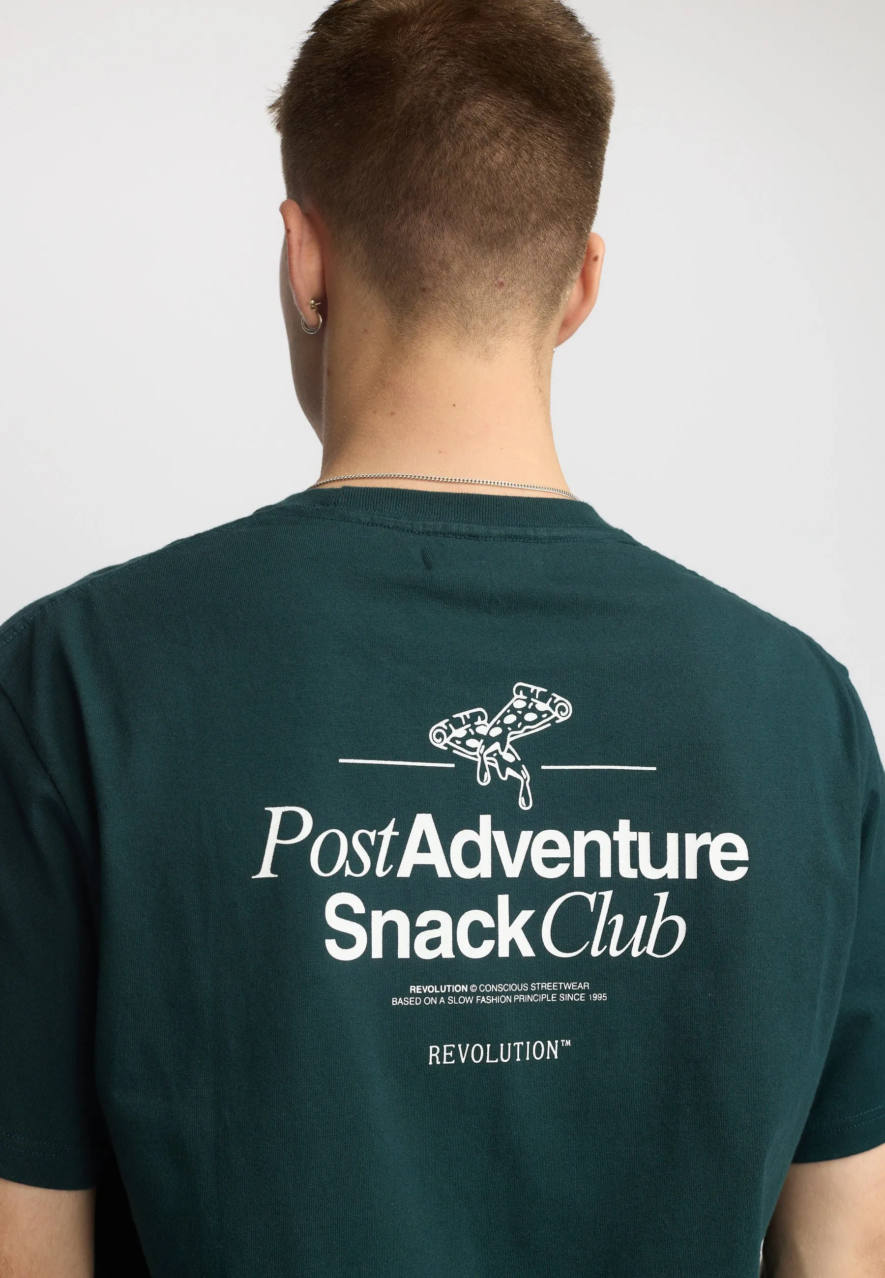 Printed T-shirt / 1423 SNA - Darkgreen sold by Revolution product image thumbnail 2