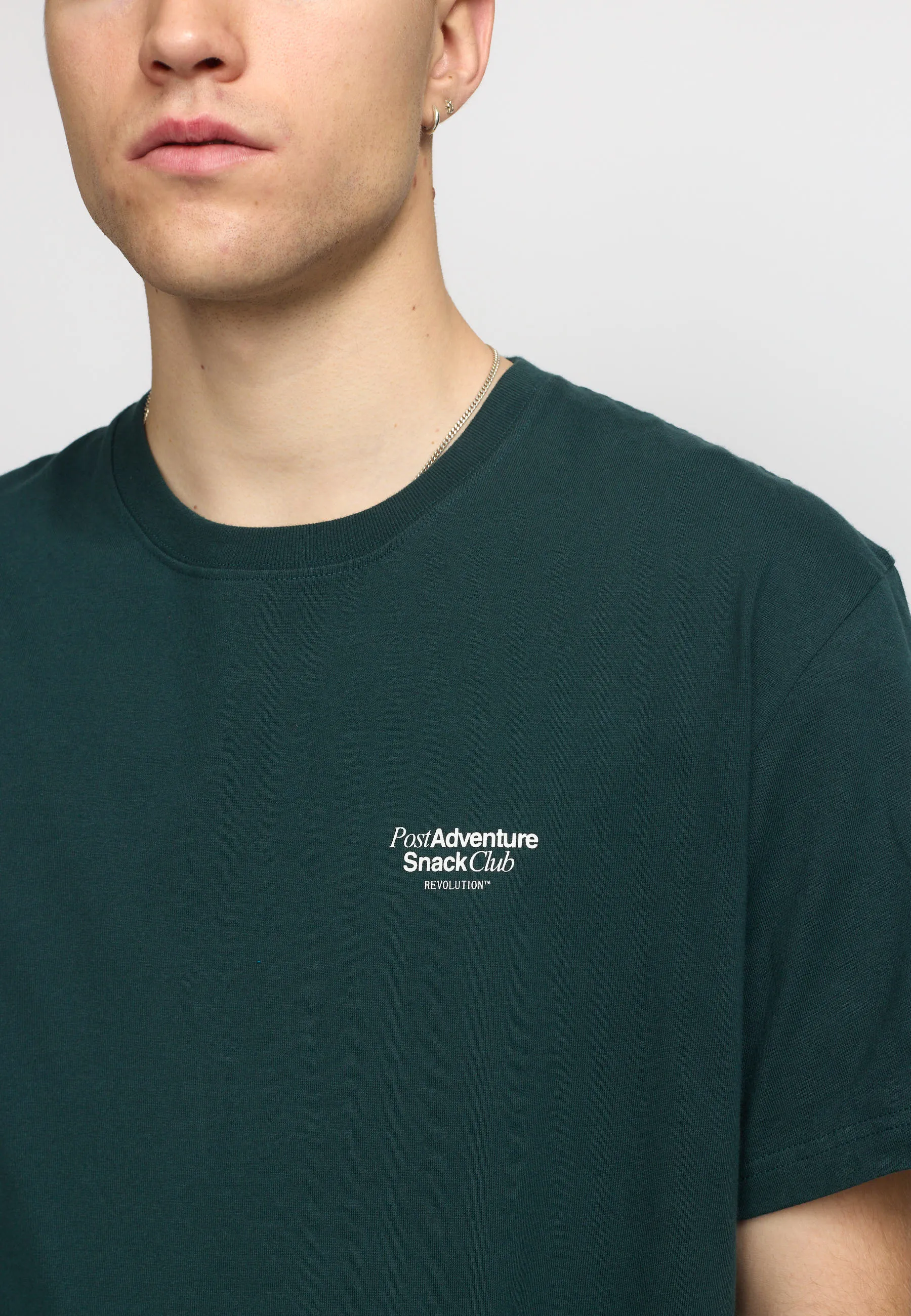 Printed T-shirt / 1423 SNA - Darkgreen sold by Revolution