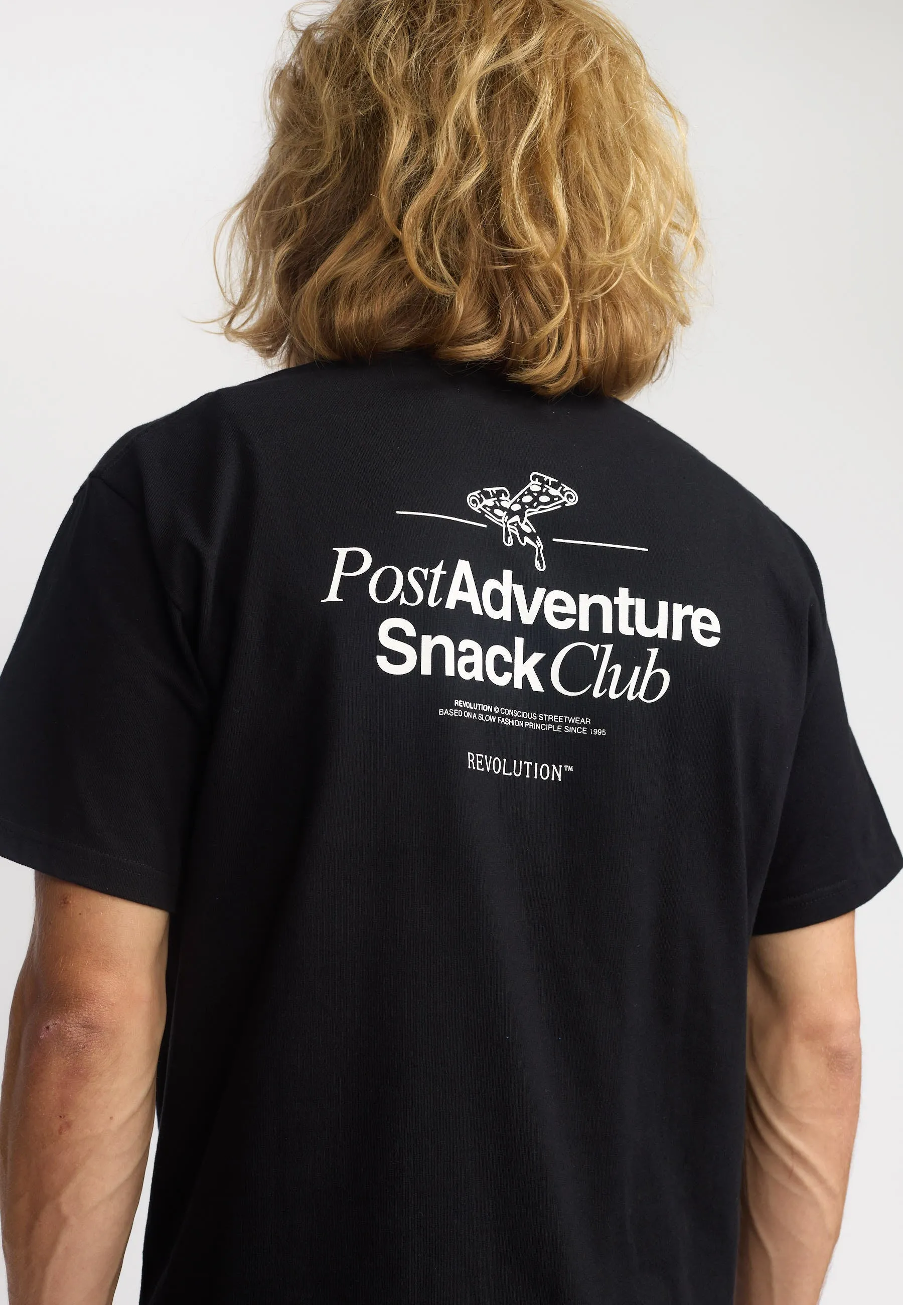 Printed T-shirt / 1423 SNA - Black sold by Revolution product image thumbnail 2