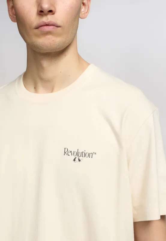 Printed T-shirt / 1423 LON - Offwhite sold by Revolution