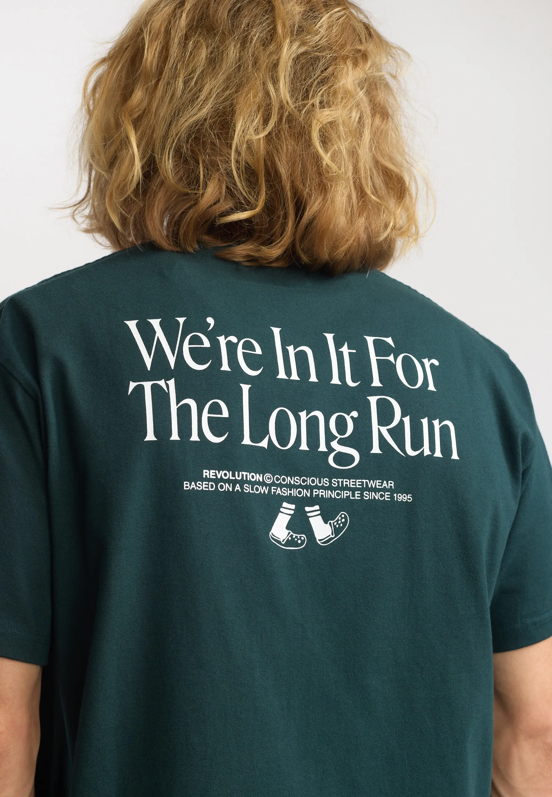 Printed T-shirt / 1423 LON - Darkgreen sold by Revolution product image thumbnail 2