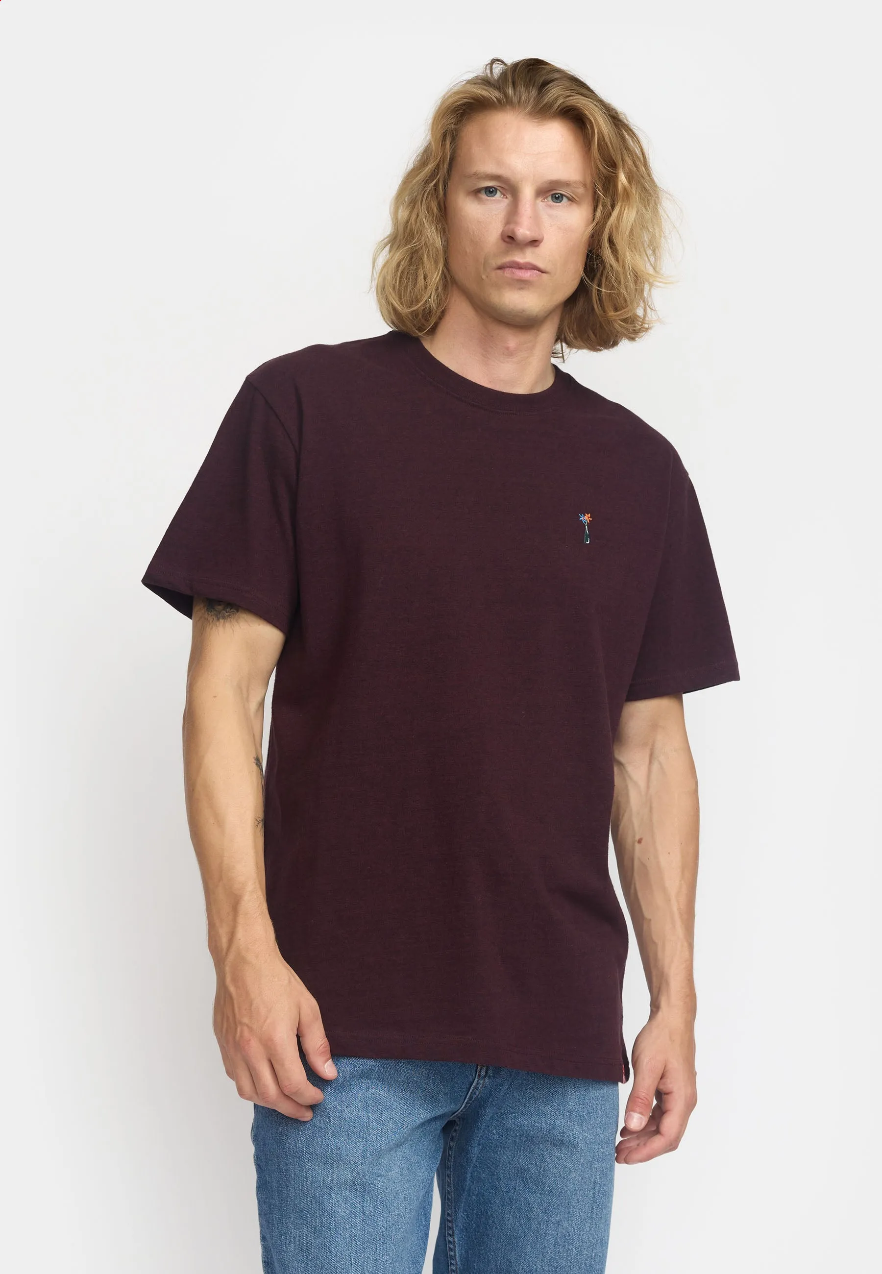 Application T-Shirt / 1418 FLO - Burgundy sold by Revolution product image thumbnail 3
