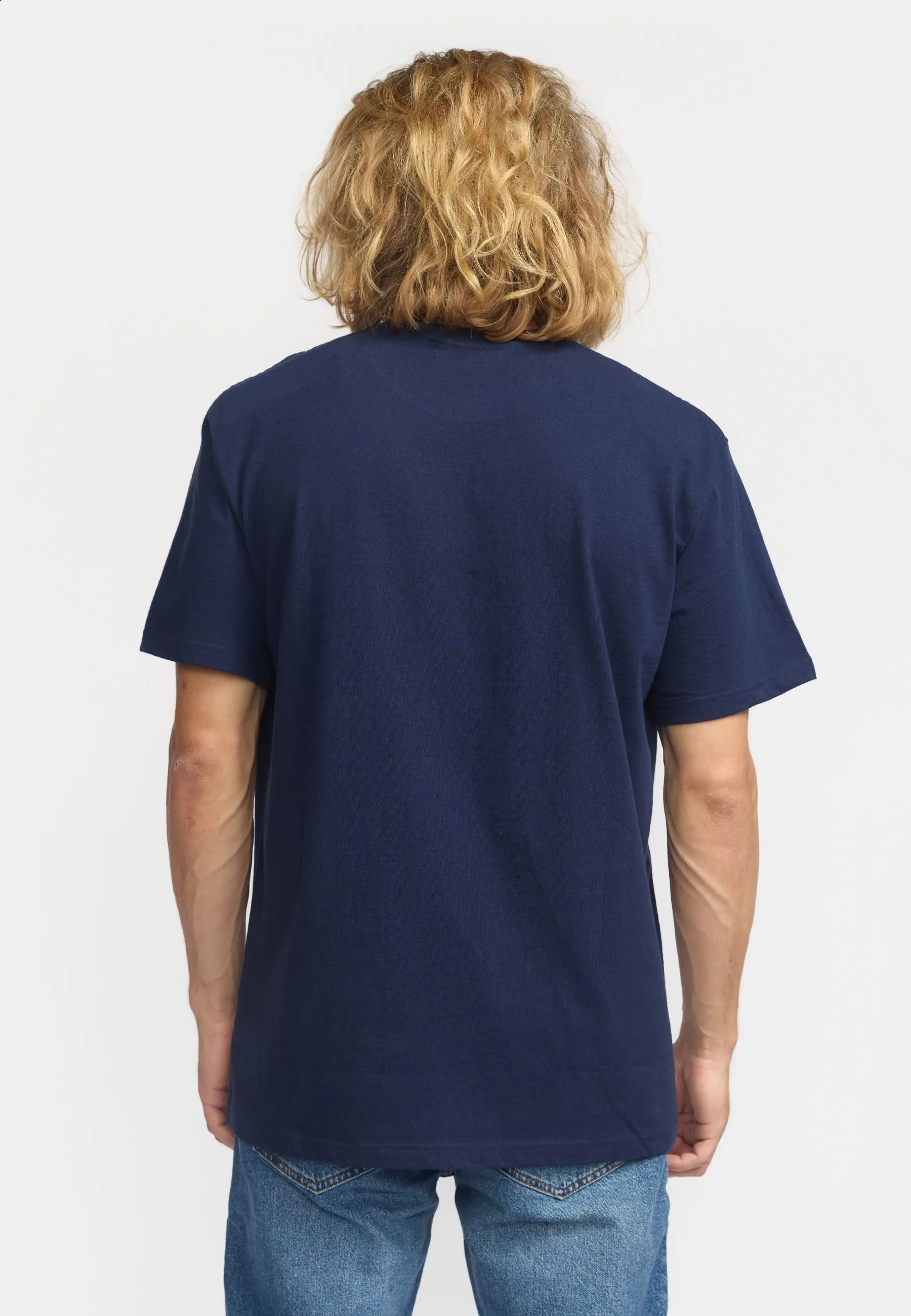 Application T-Shirt / 1418 DAR - Navy-melange sold by Revolution product image thumbnail 4