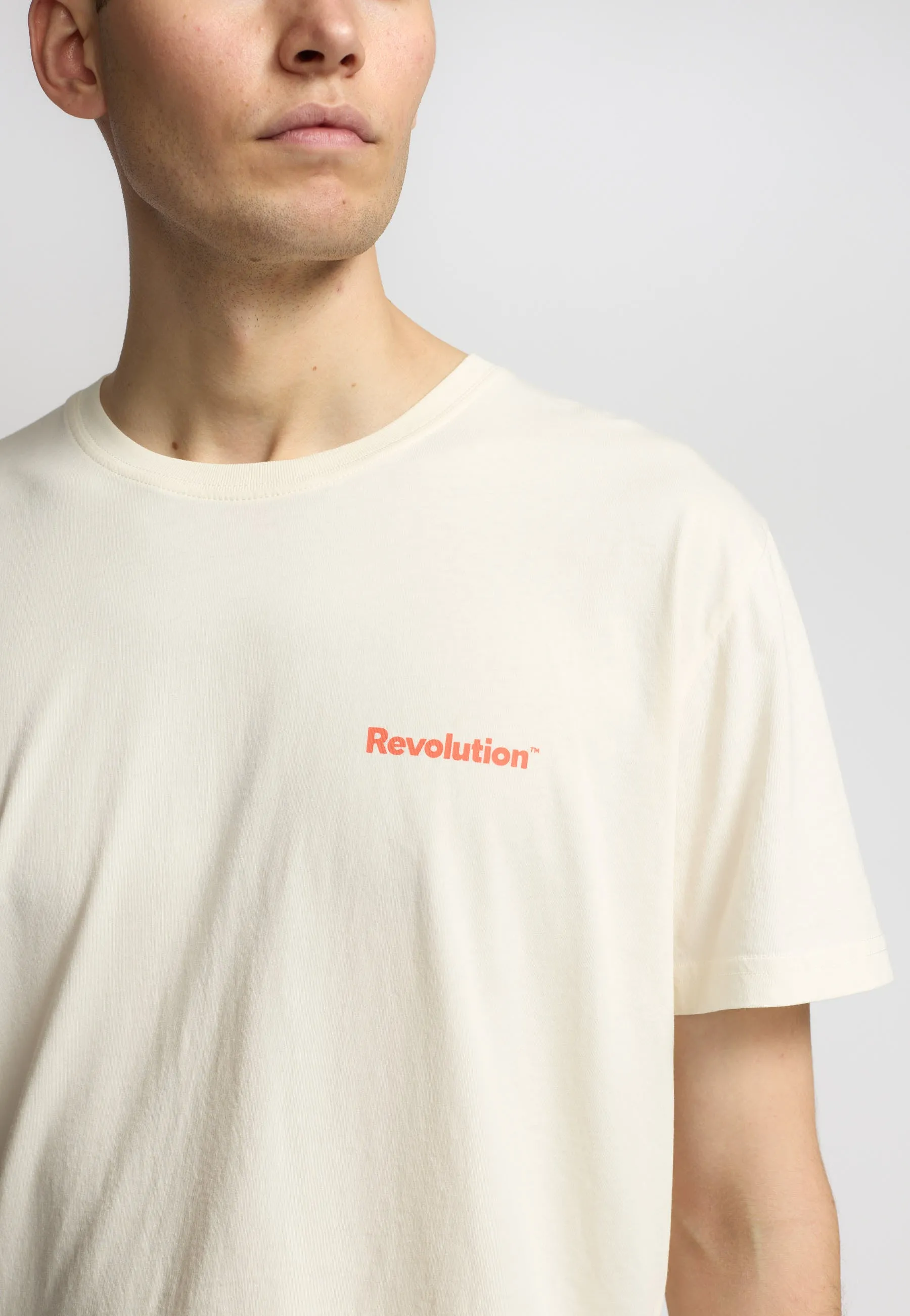 Printed T-shirt / 1422 SCA - Offwhite sold by Revolution