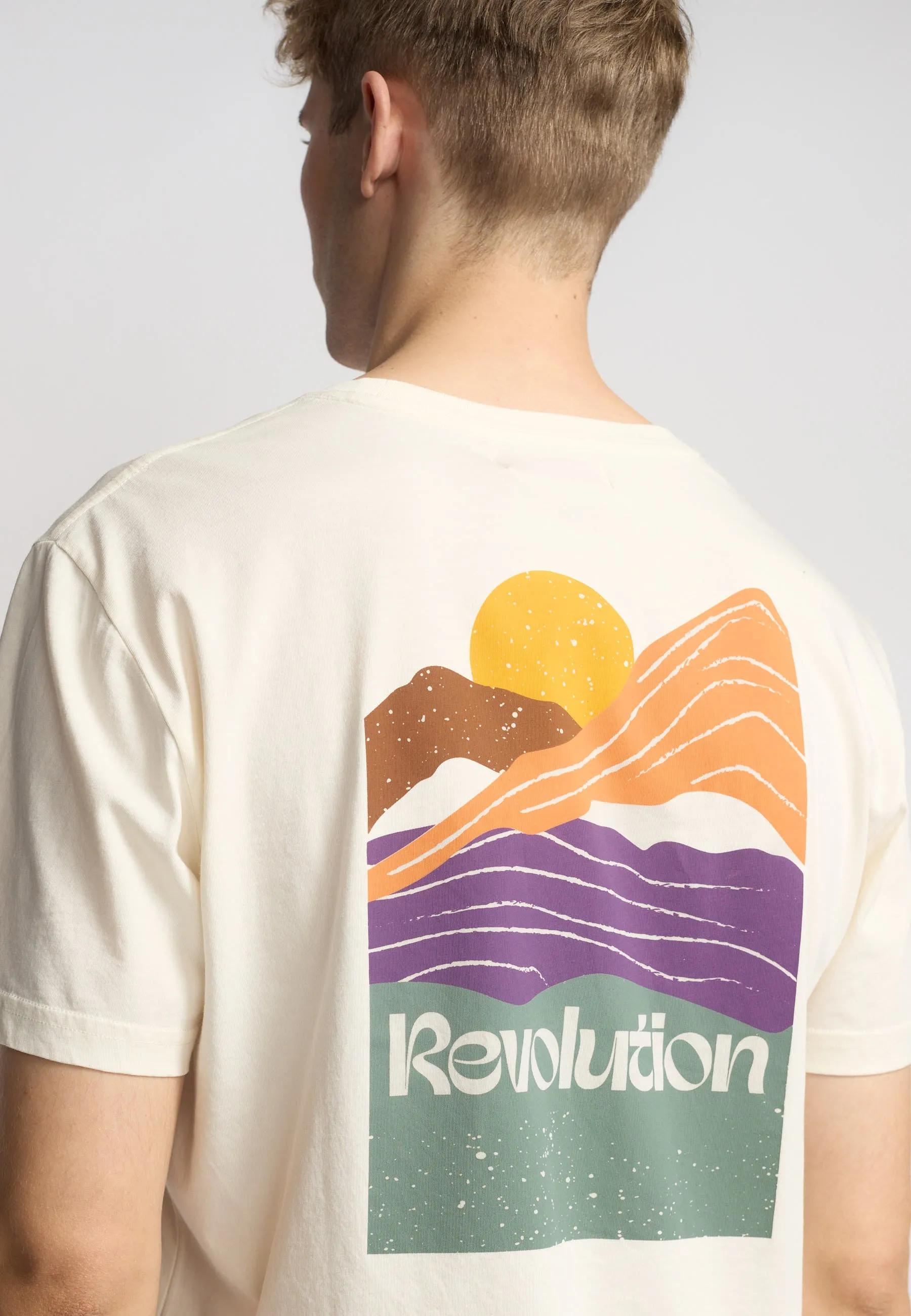 Printed T-shirt / 1422 LAN - Offwhite sold by Revolution product image thumbnail 3