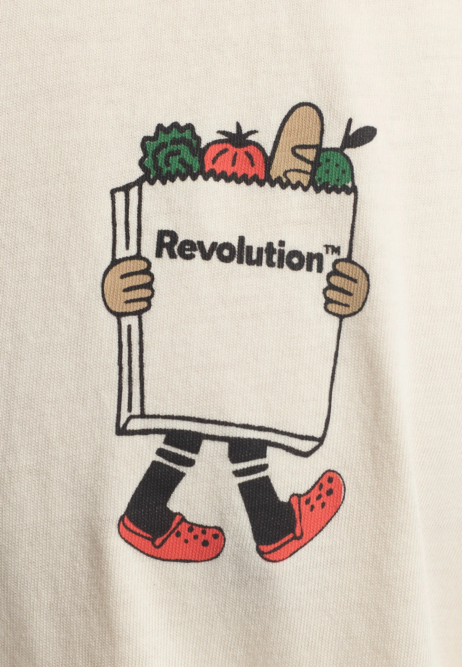 Printed T-shirt / 1422 GRO - Offwhite sold by Revolution product image thumbnail 2