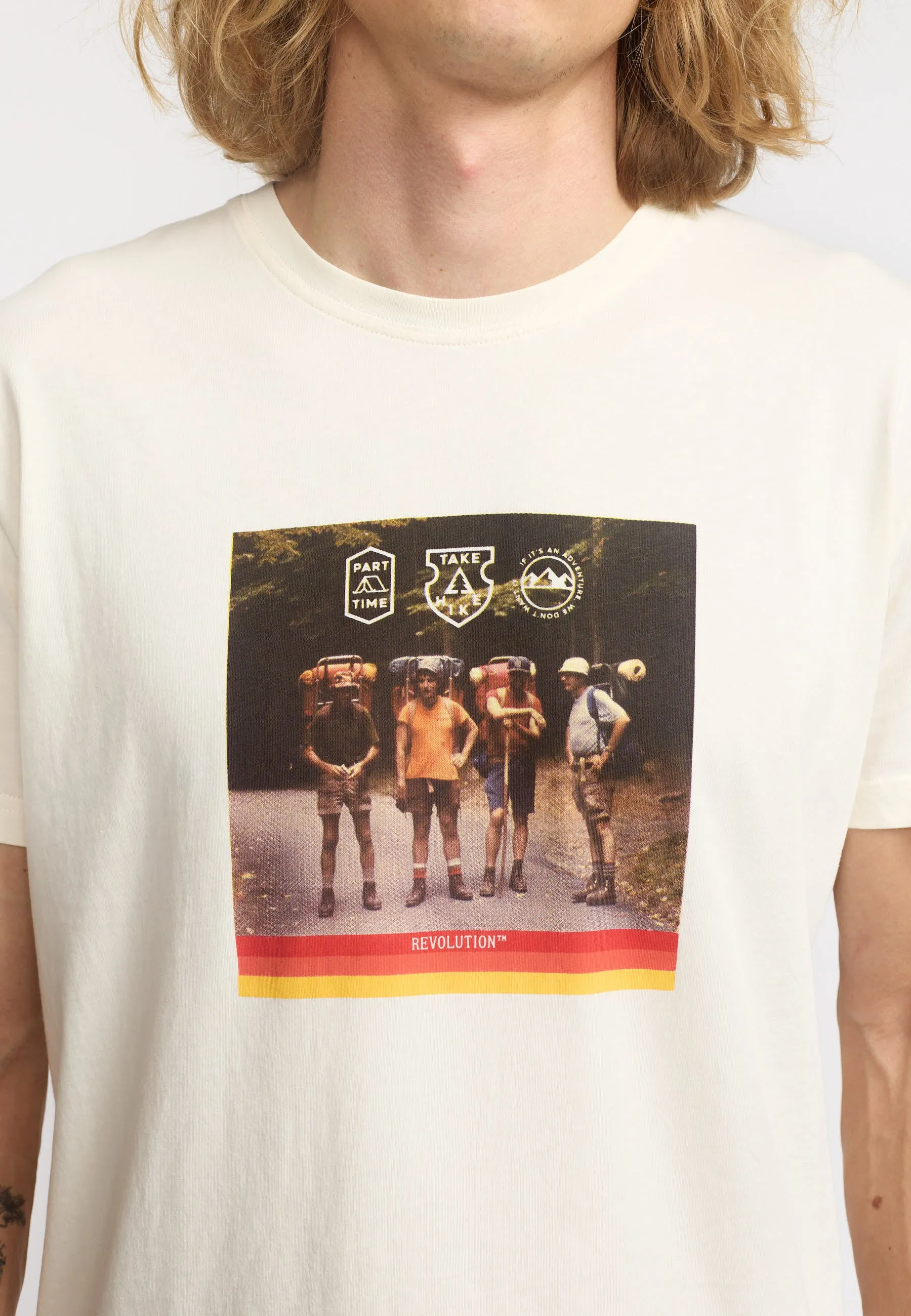 Printed T-shirt / 1420 HIK - Offwhite sold by Revolution