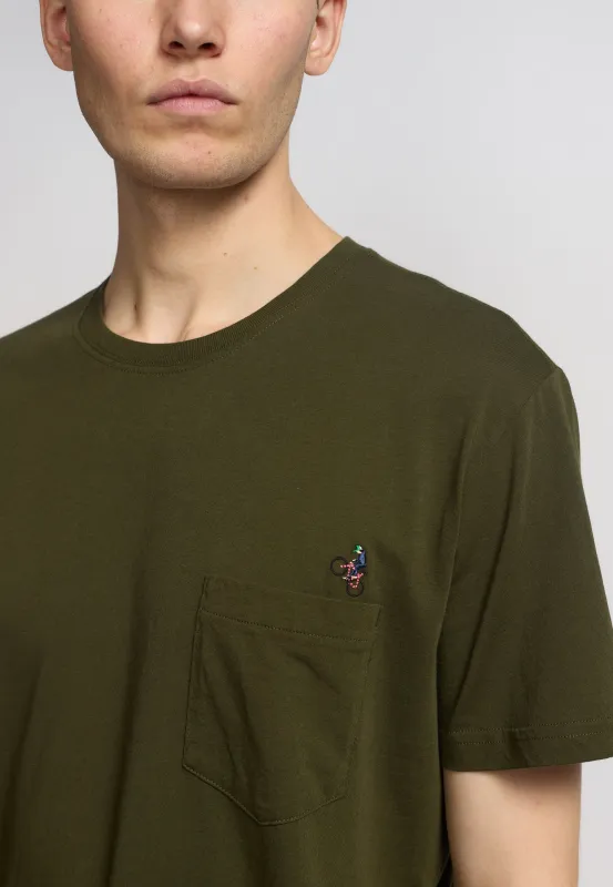 Application T-Shirt / 1419 WEE - Army sold by Revolution