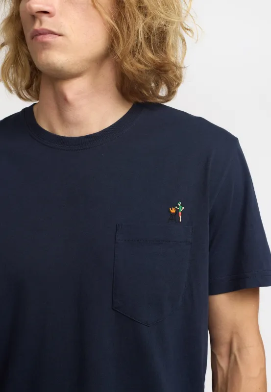 Application T-Shirt / 1419 BBQ - Navy sold by Revolution