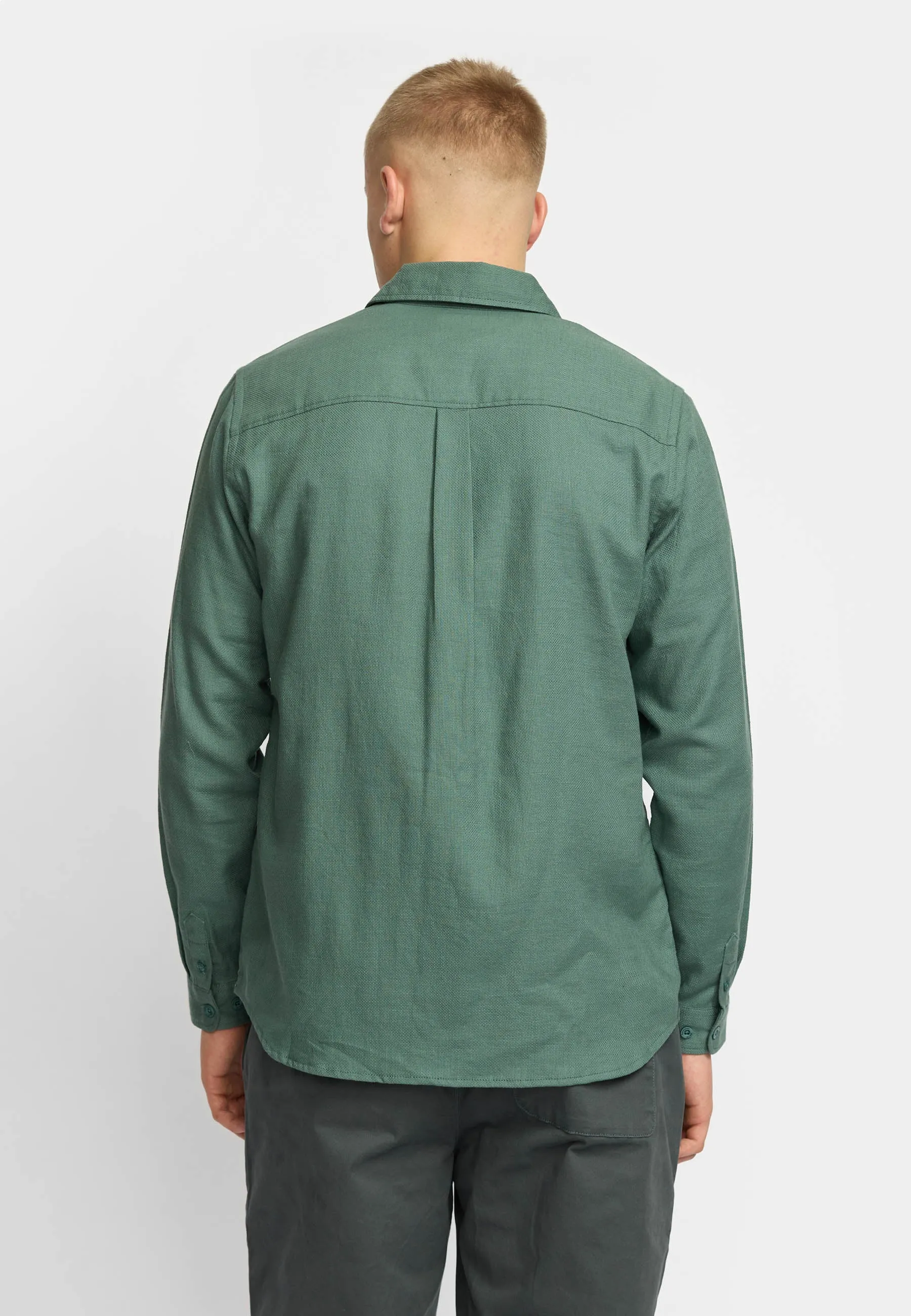 Loose Shirt / 3176 - Dustgreen sold by Revolution product image thumbnail 3