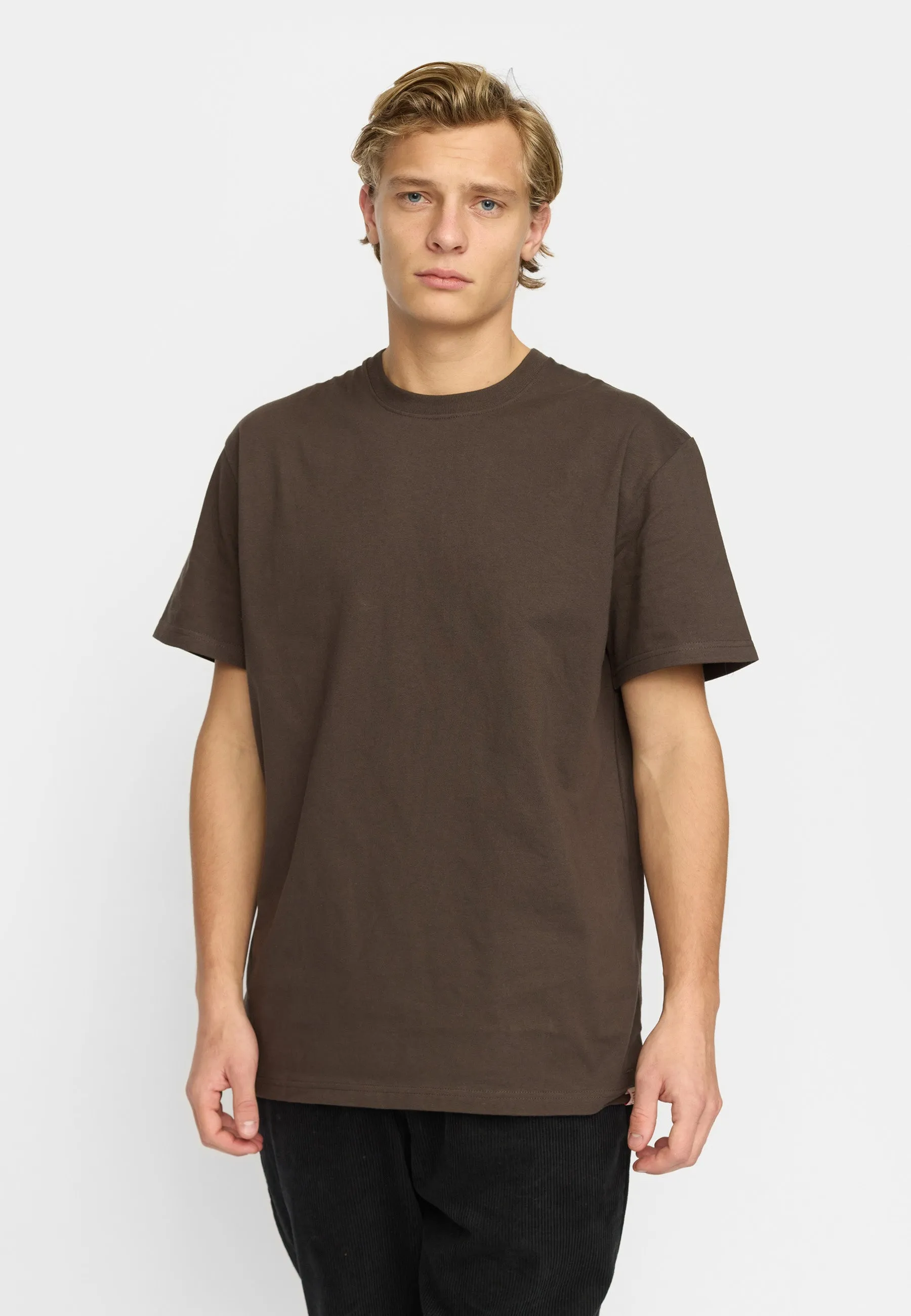 Loose T-shirt / 1060 REV - Brown sold by Revolution
